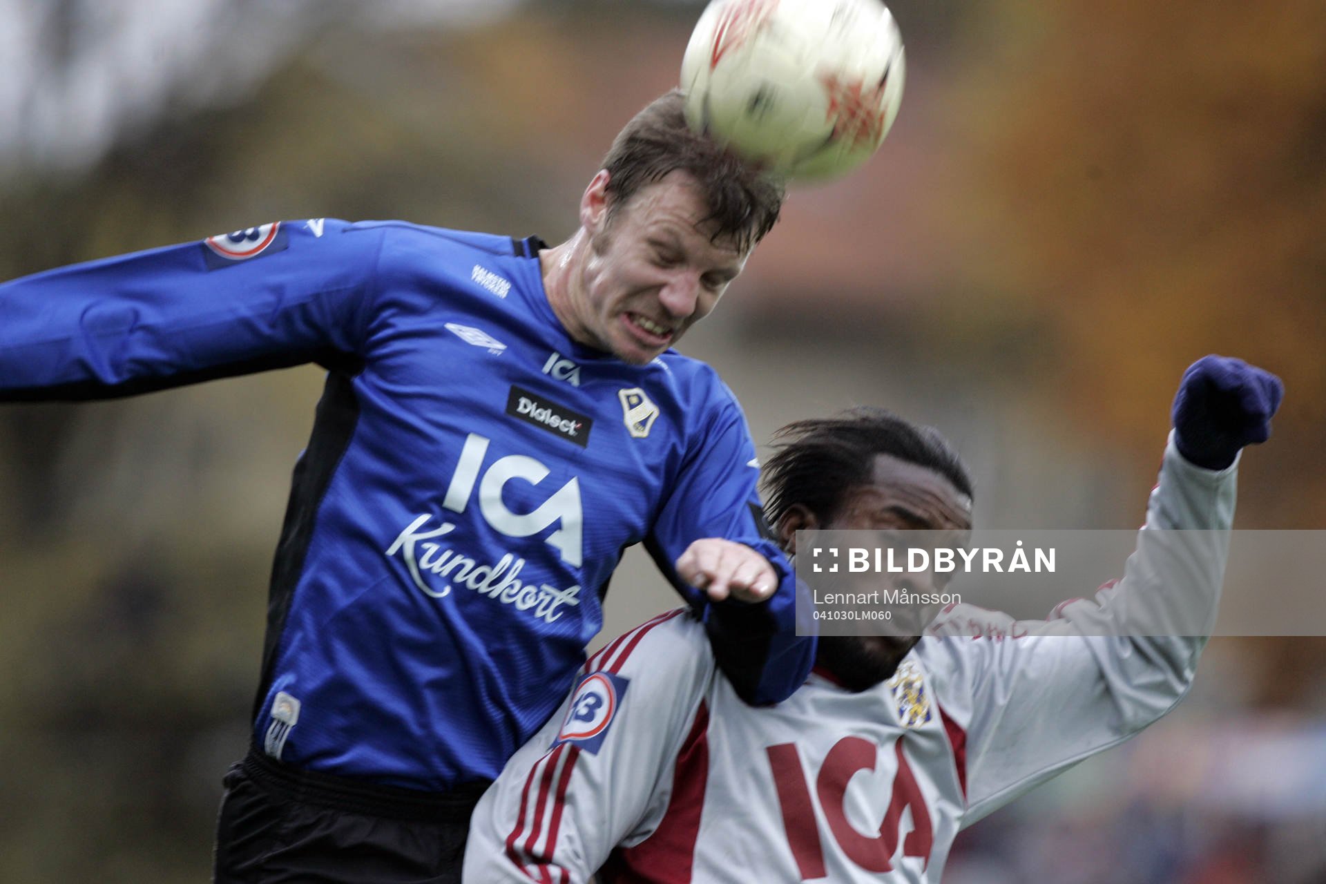 Joel Borgstrand, Halmstad och Peter Ijeh, Göteborg