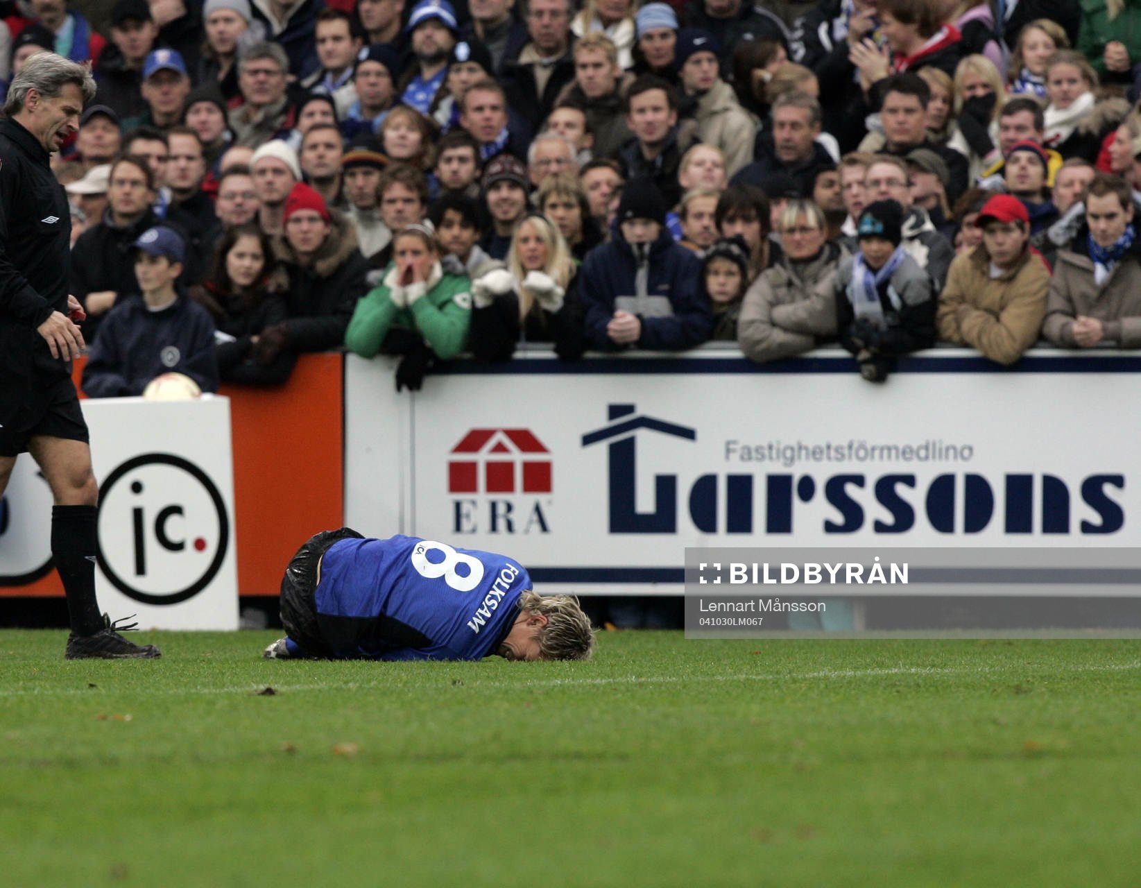 Markus Rosenberg, Halmstad har sparkats ner,