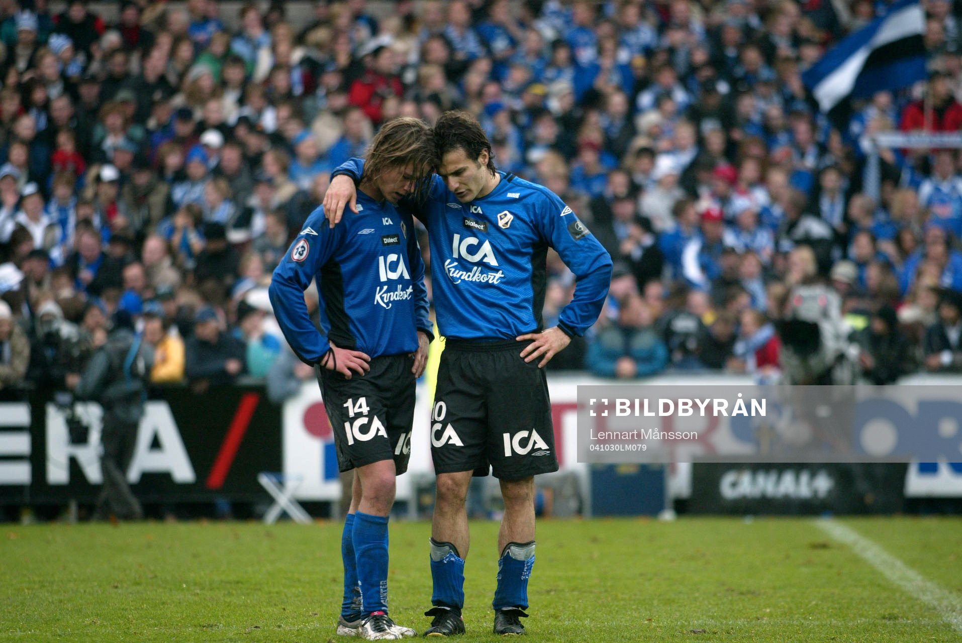 Dusan Djuric och Sharbel Touma, Halmstad deppar (Depp)