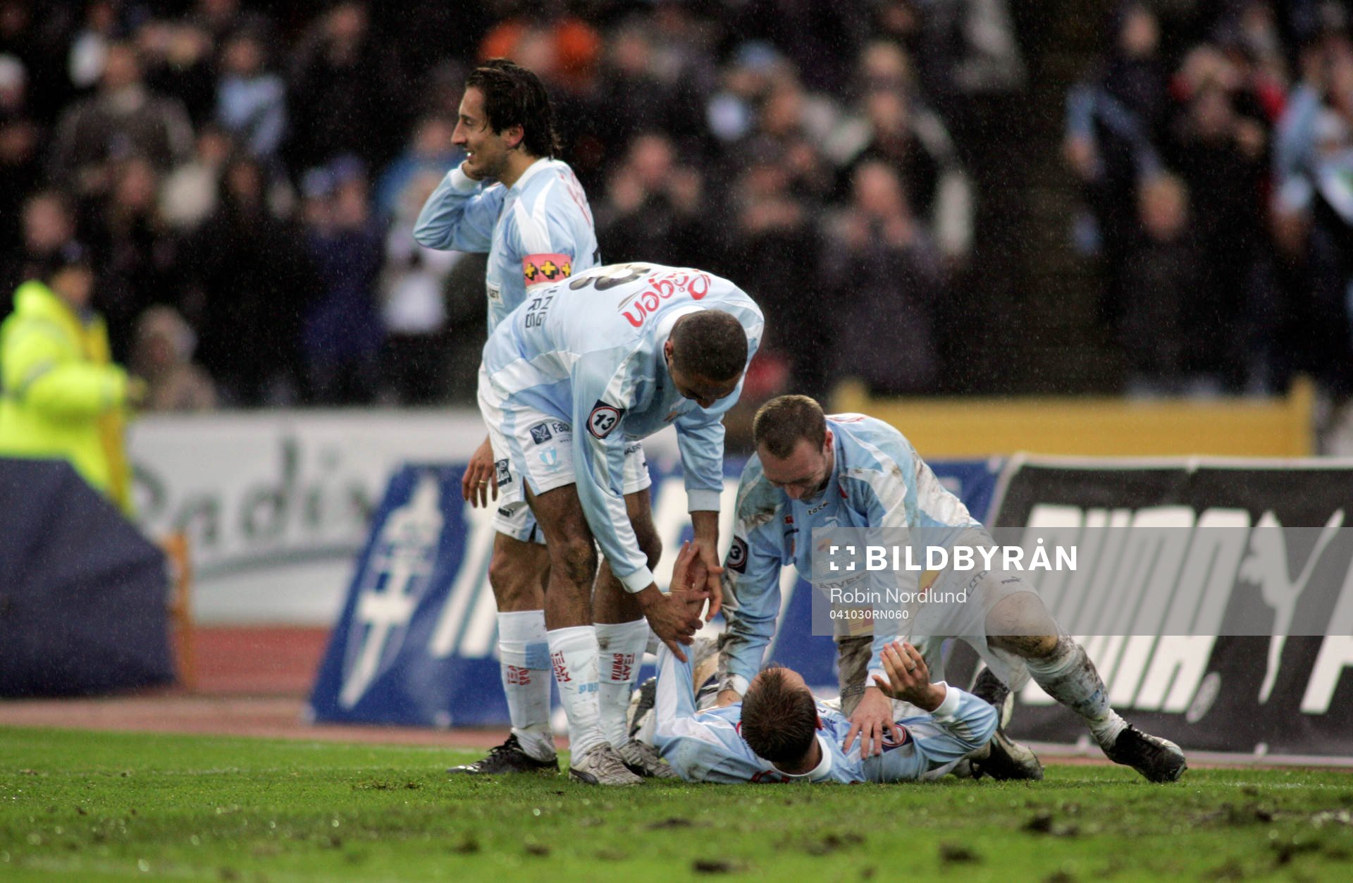  Jon Inge Höiland, Malmö FF (SM-guld, guld, Svenska Mästare, jubel)