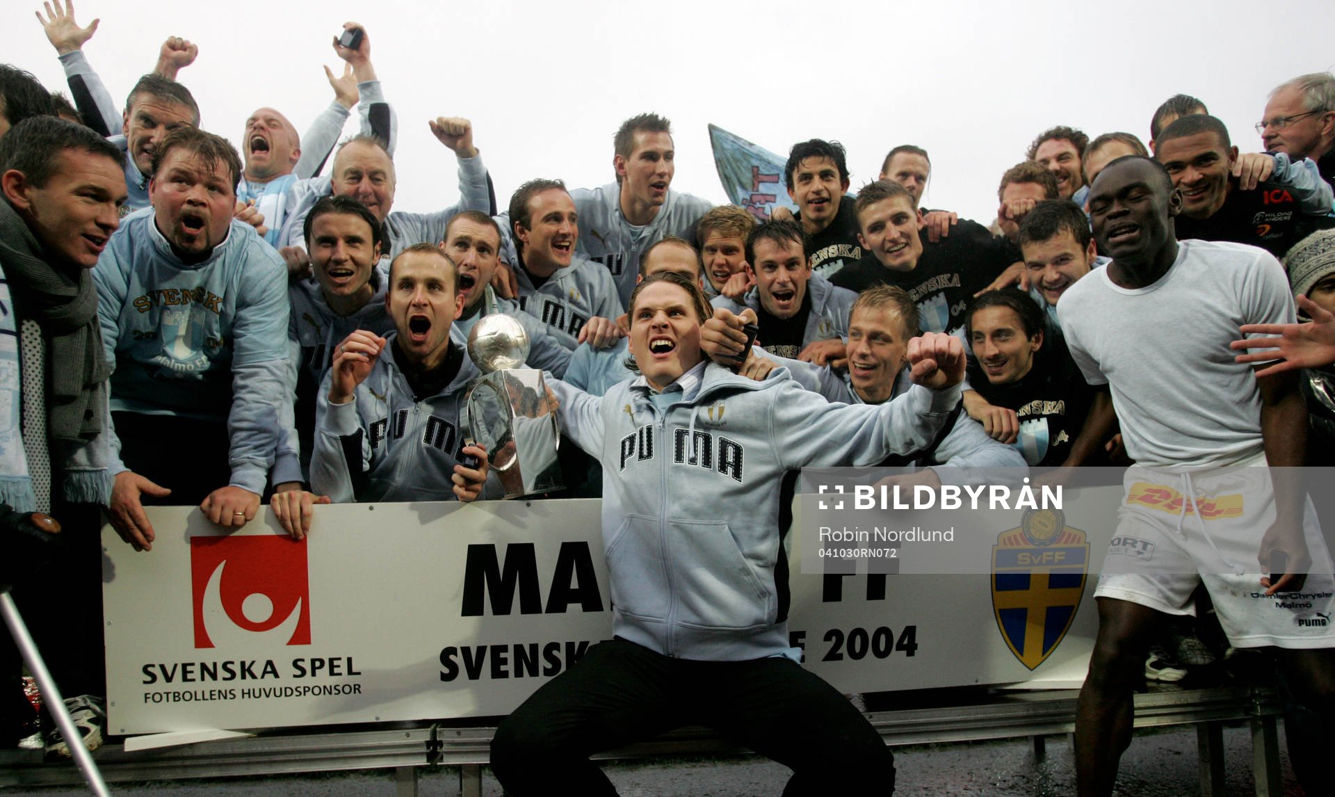 Malmö FF, Svenska Mästare, (SM-guld, guld, jubel)