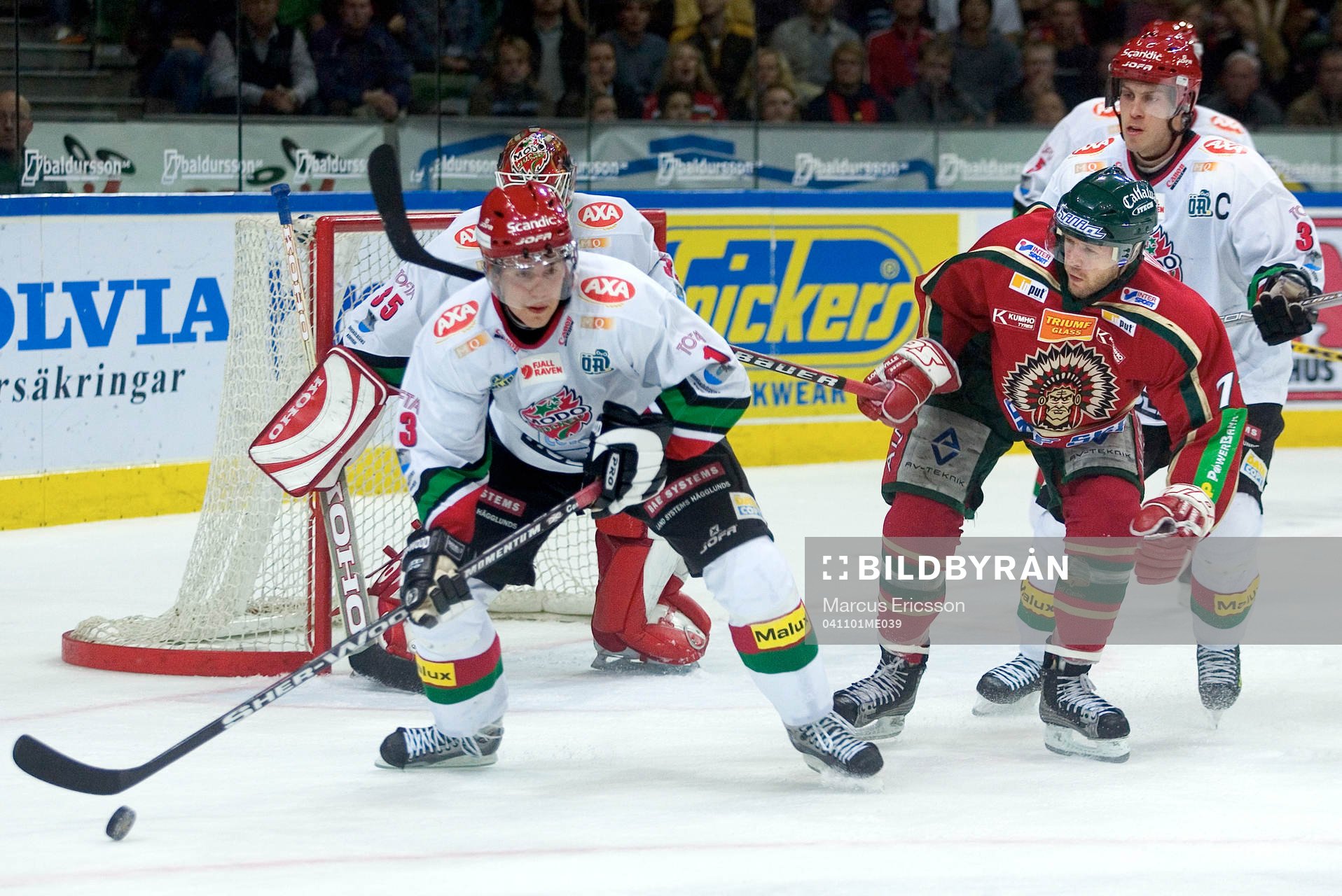 Mattias Weinhandl, Modo och Antti-Jussi Niemi, Frölunda