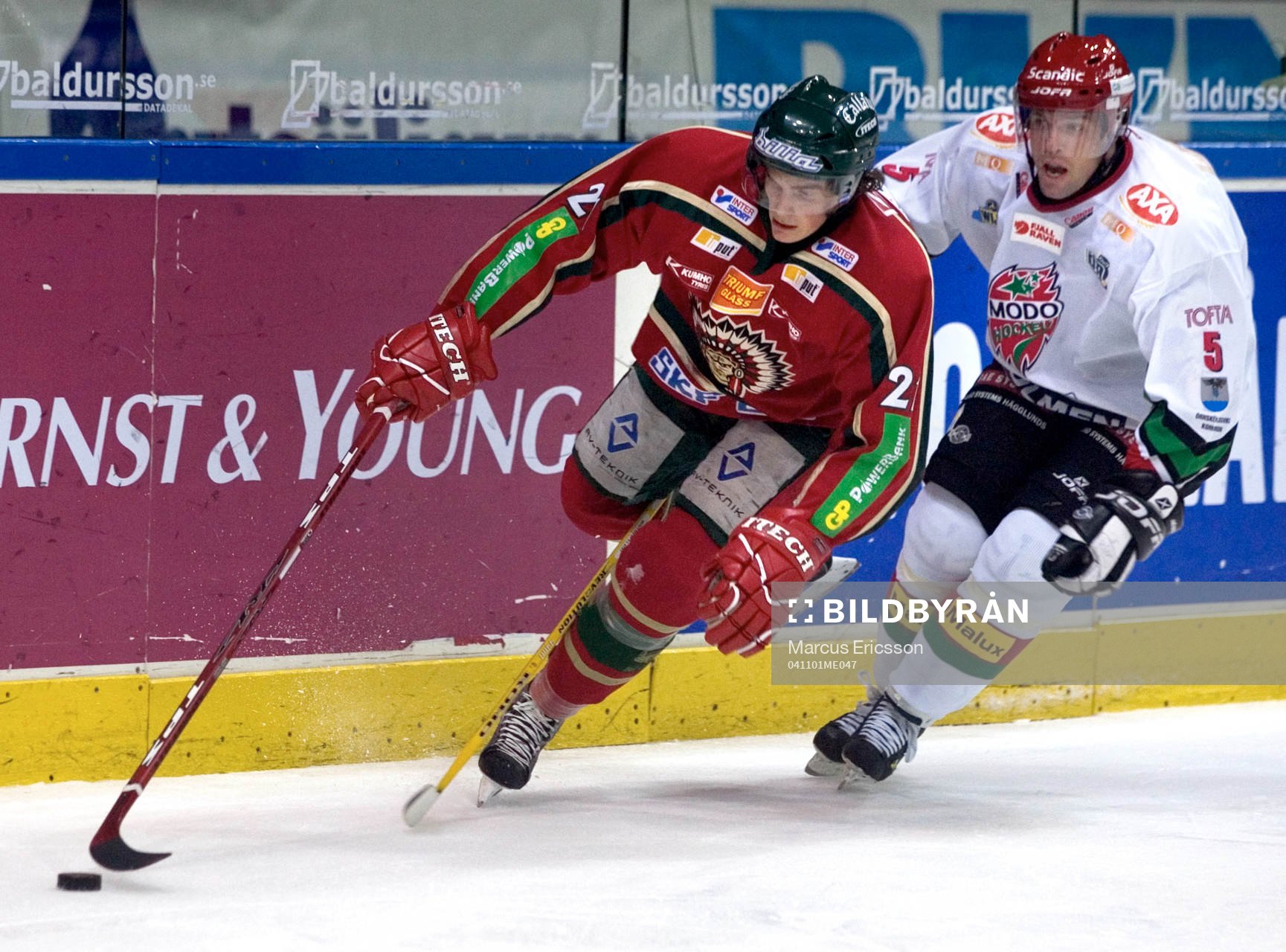 Loui Eriksson, Frölunda och Hans Jonsson, Modo