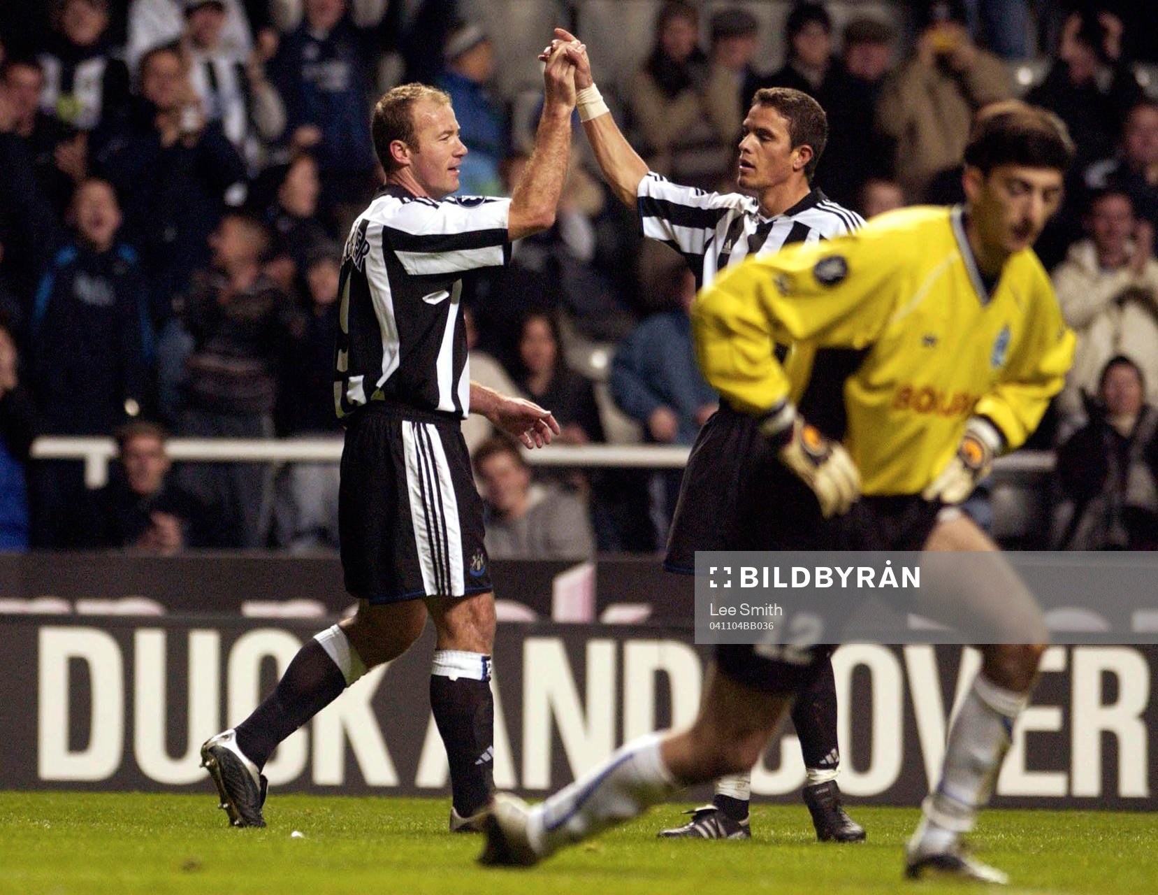 Alan Shearer, Newcastle, jubel