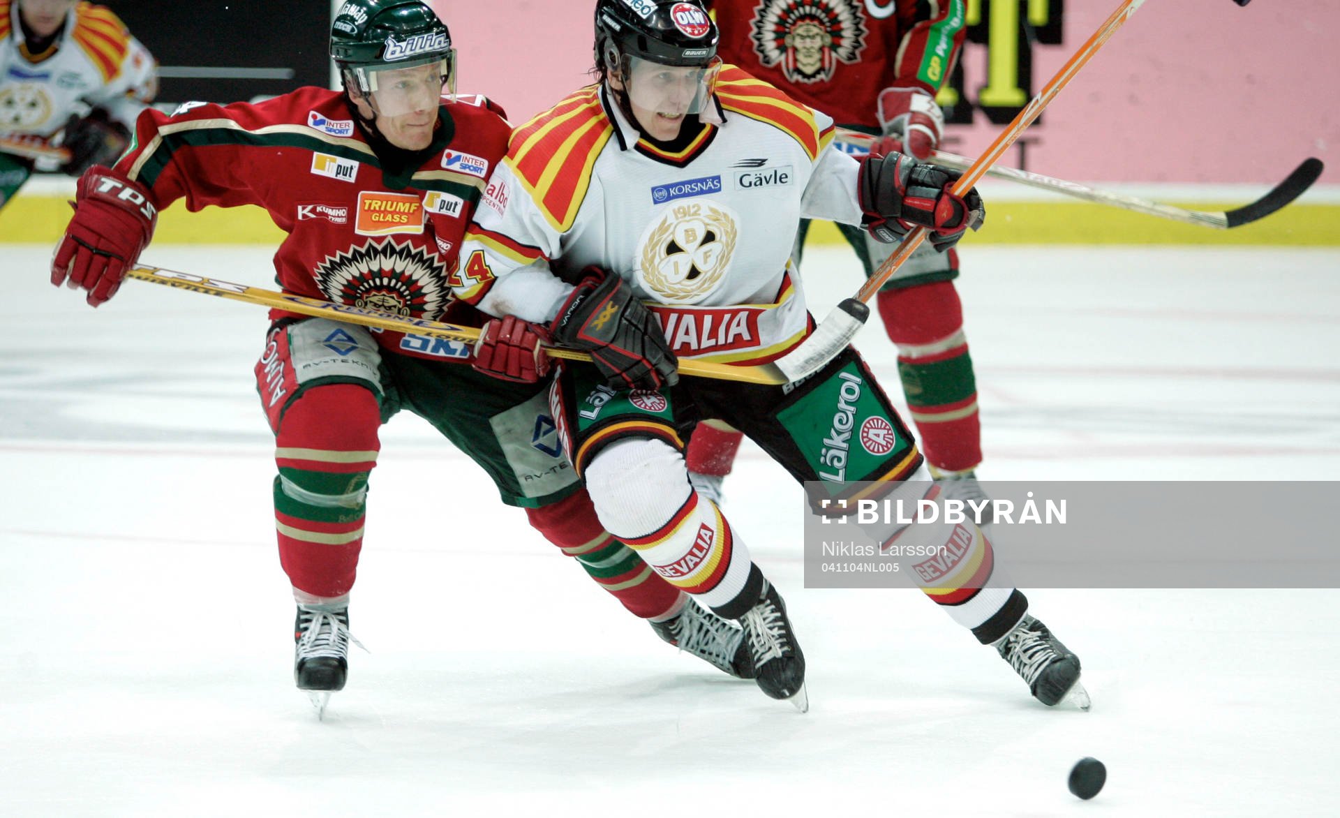 Niklas Andersson, Frölunda och Tommi Miettinen, Brynäs