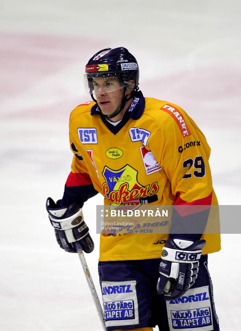 Ishockey, Allsvenskan, Brad DeFauw, Växjö