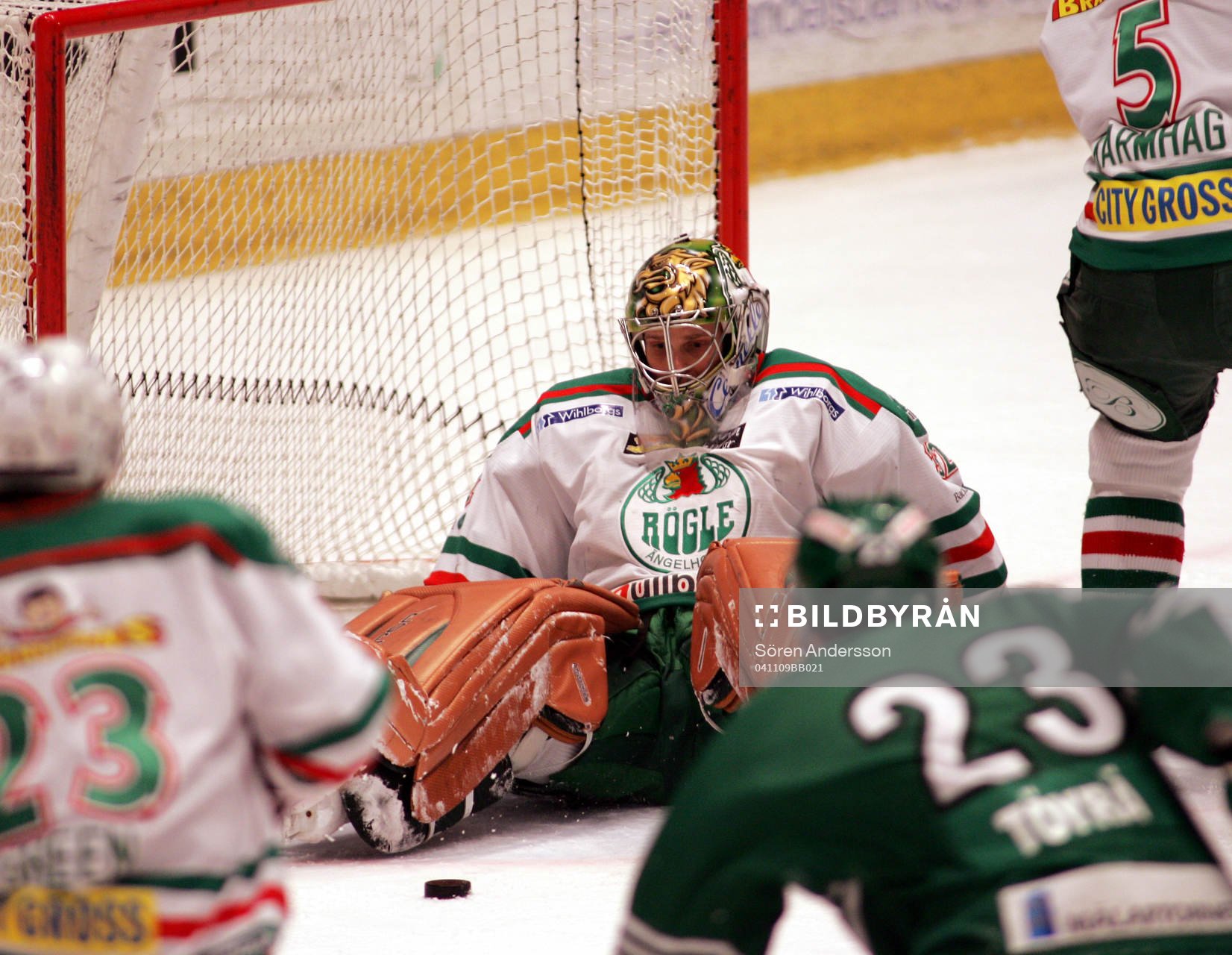 Jonas Fransson, målvakt, Rögle