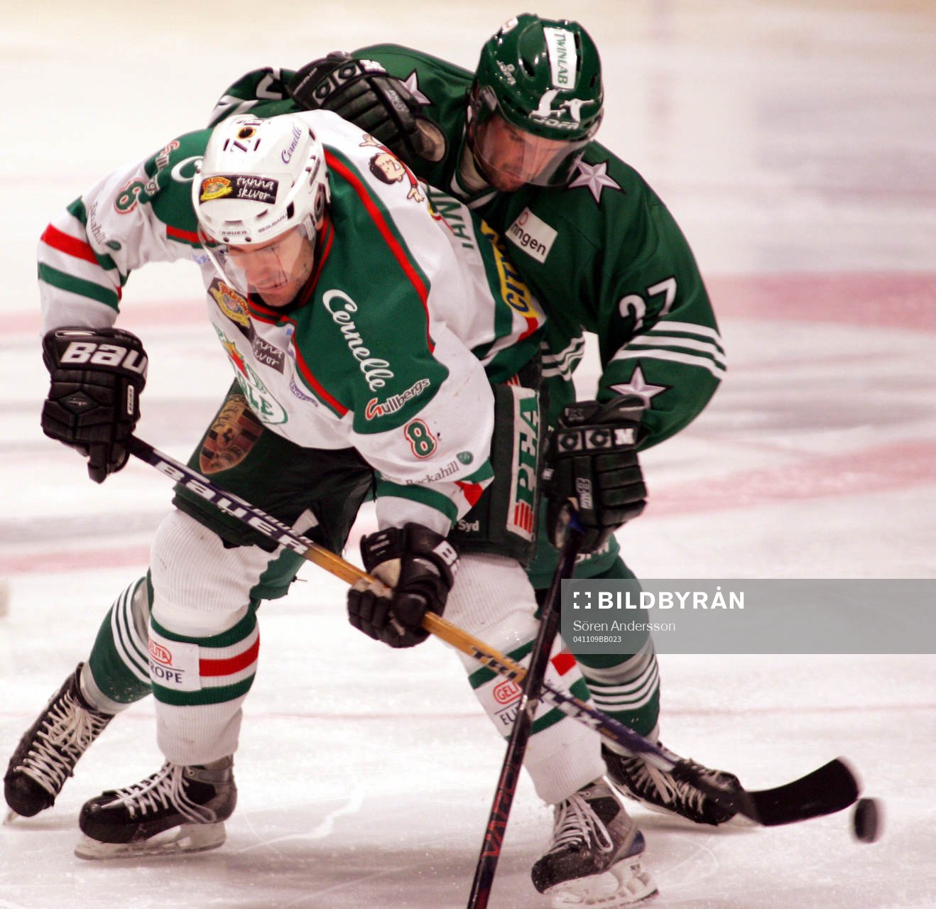 Patrik Tano, Rögle och Daniel Holmström, Hammarby
