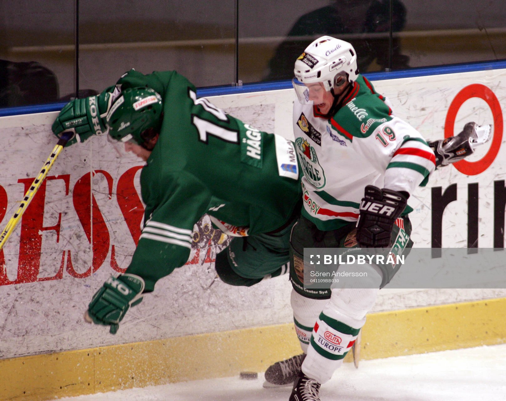 Peter Hall, Rögle och Johan Hägglund, Hammarby