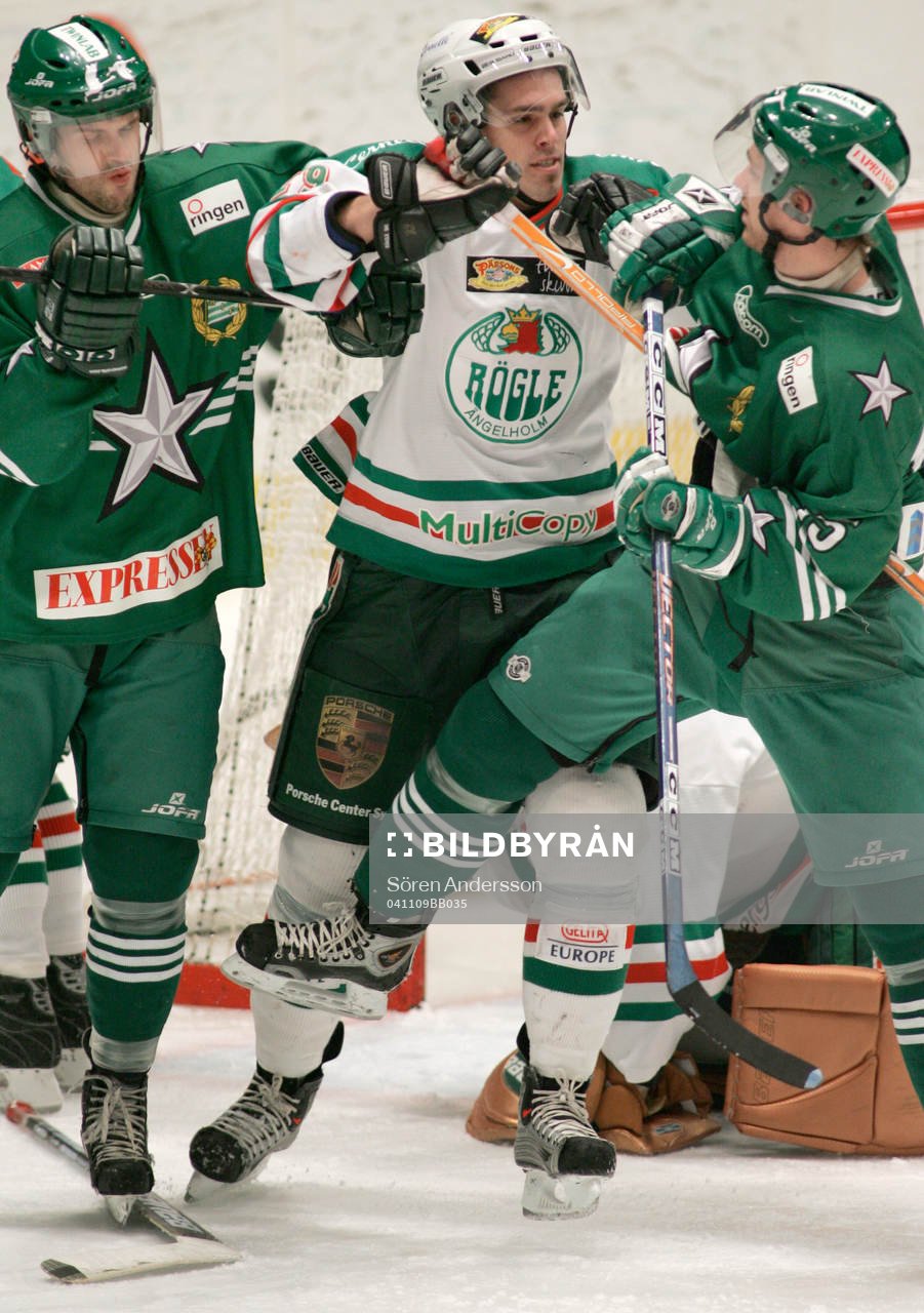 Johan Eneqvist, Hammarby och Fredrik Persson, Rögle