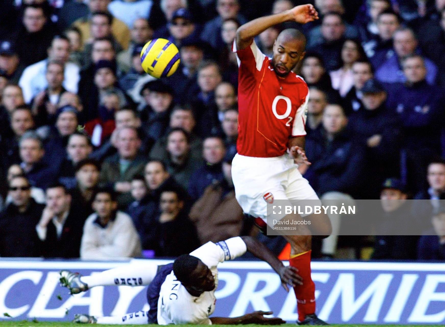 Thierry Henry, Arsenal och Ledley King, Tottenham