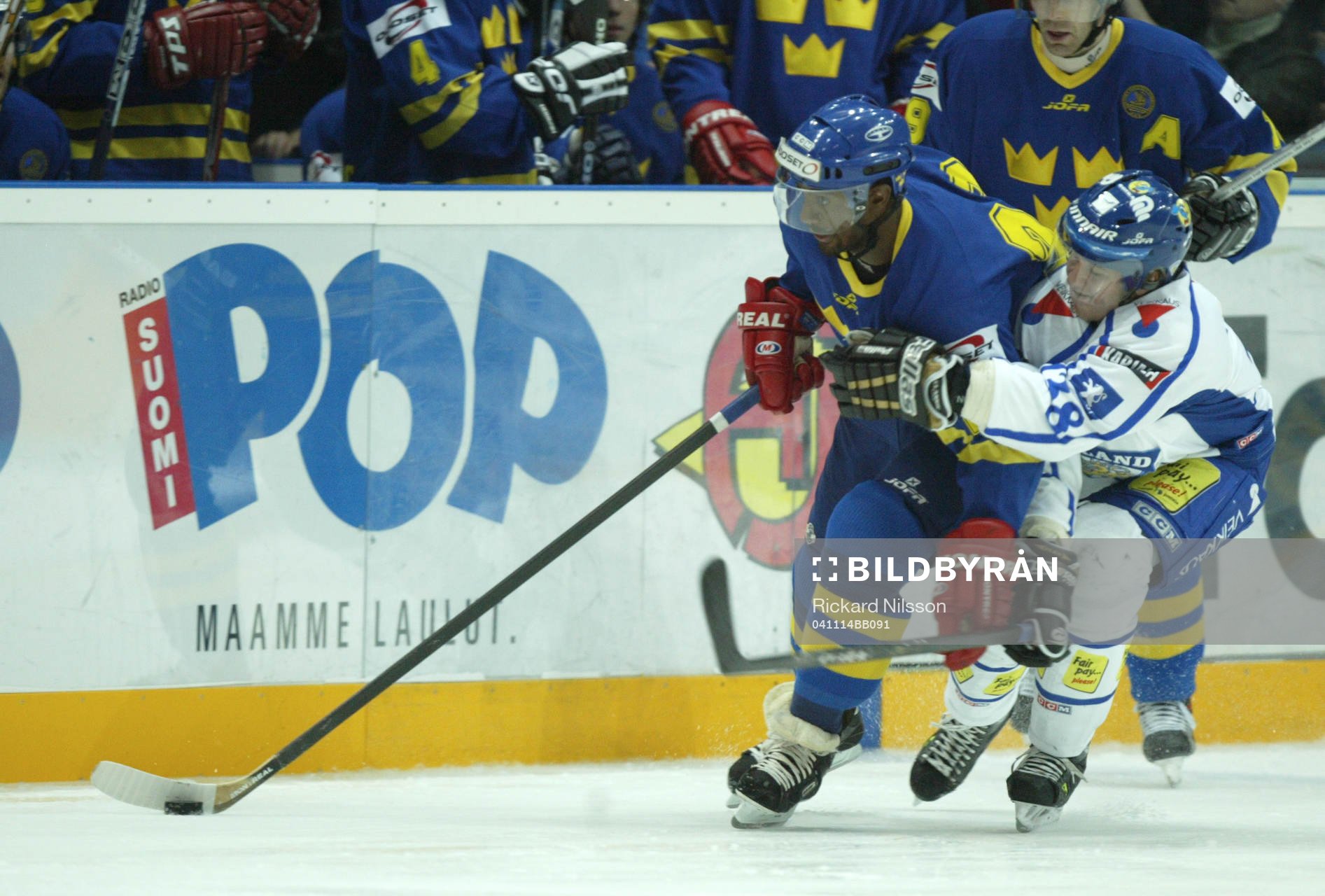 Yared Hagos, Sverige och Jussi Jokinen, Finland