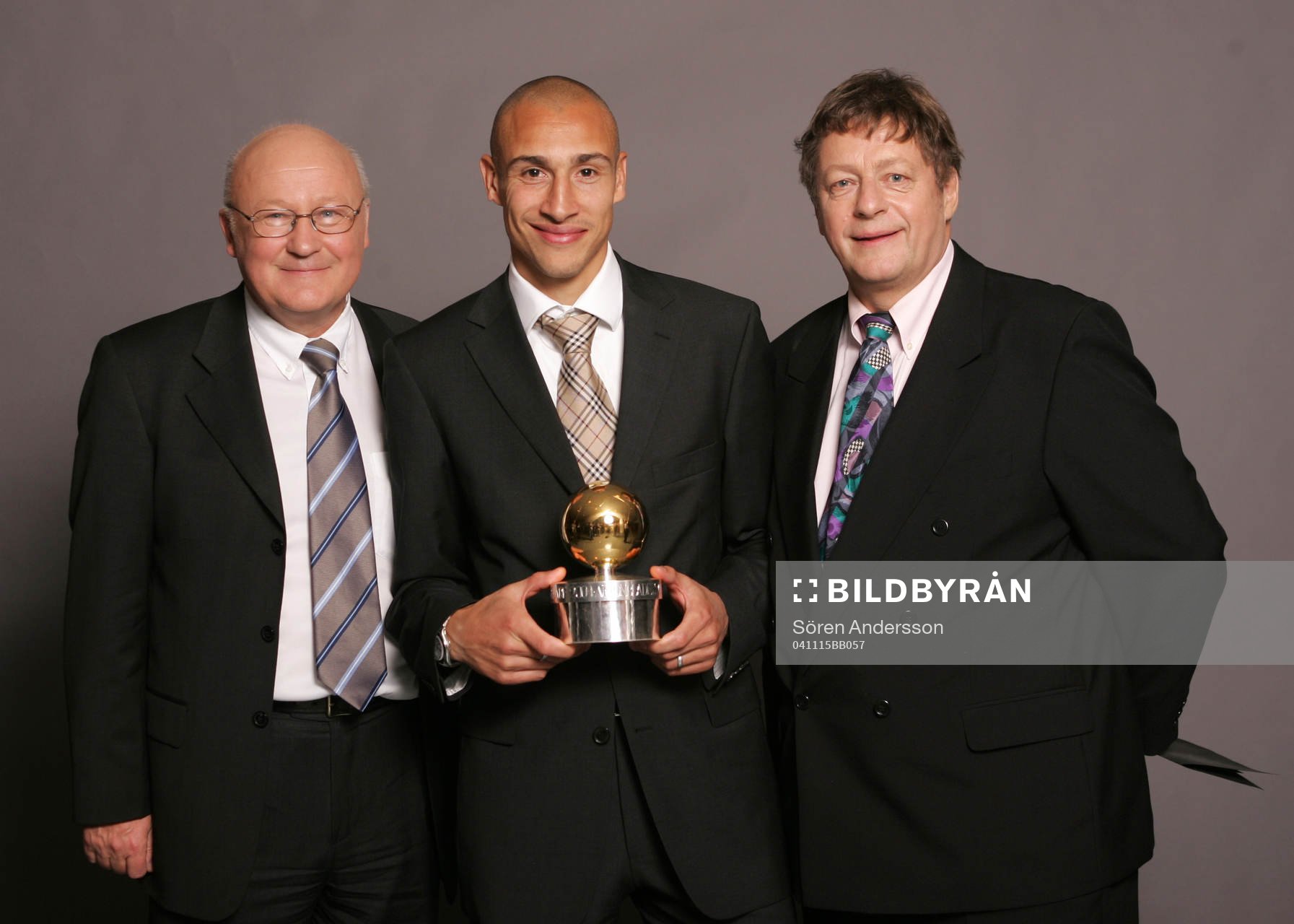 Guldbollen, Lars-Åke Lagrell, Henrik Larsson och Lasse