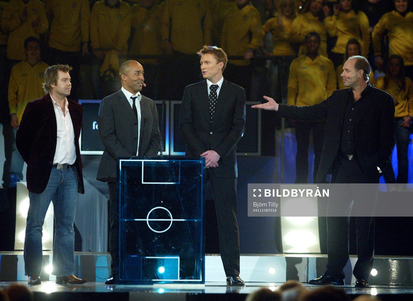 Tomas Brolin, Martin Dahlin, Kennet Andersson och Thomas