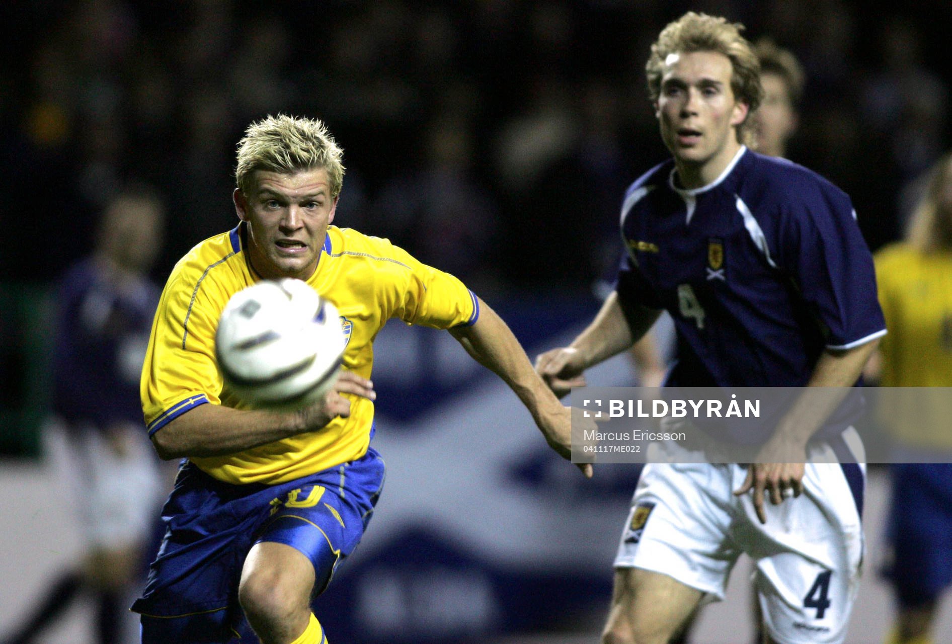 Marcus Allbäck, Sverige