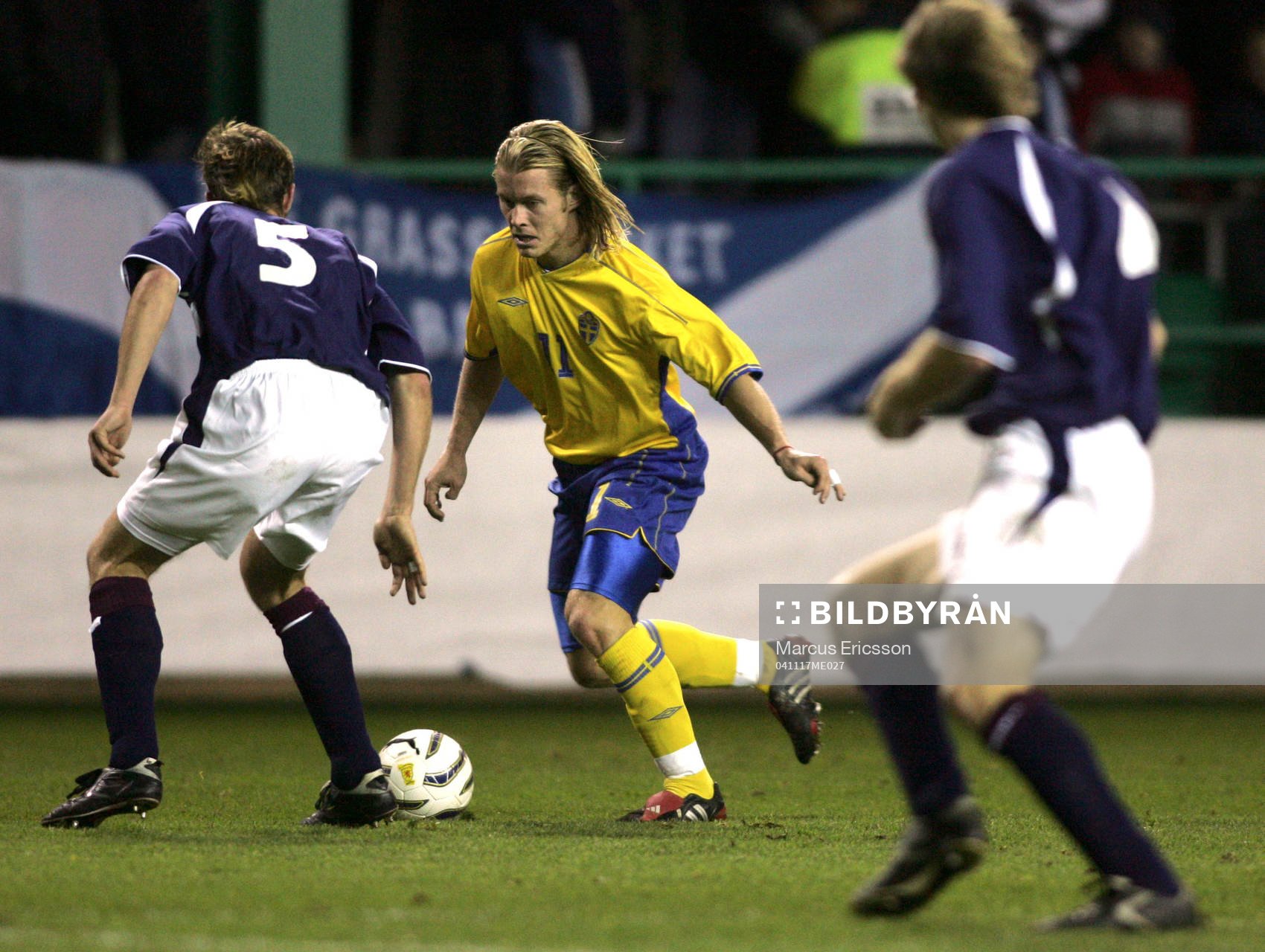 Fredrik Berglund, Sverige och Andy Webster, Skottland