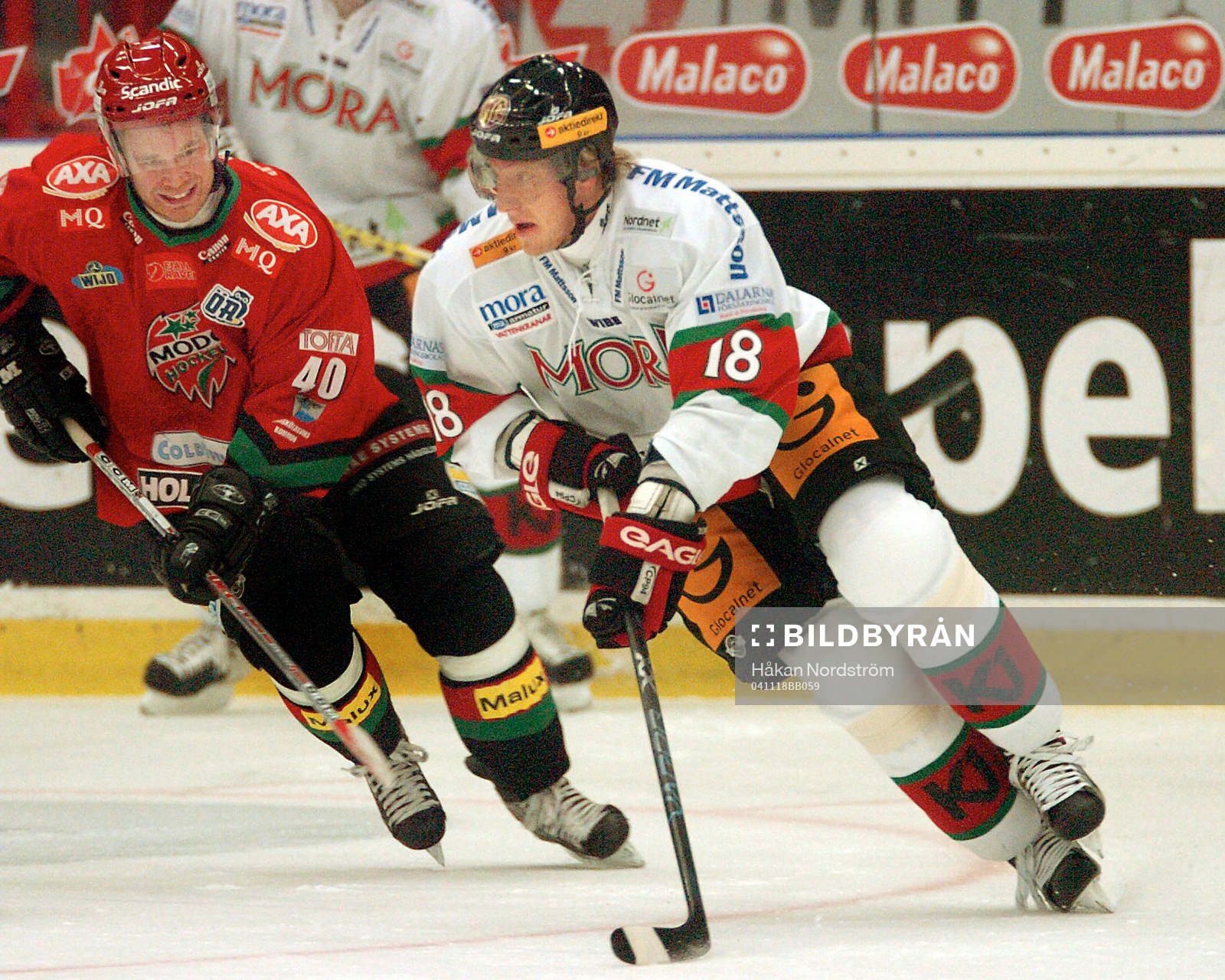 Magnus Gästrin, Modo och Marian Hossa, Mora