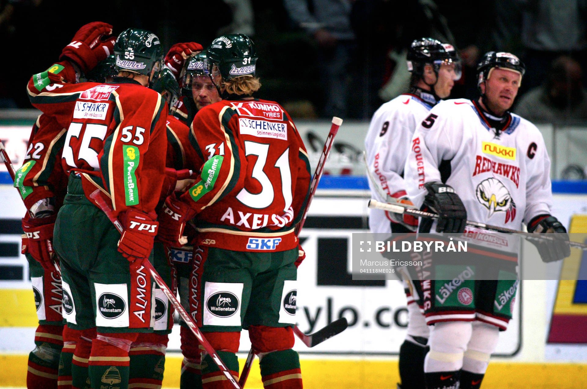 Jubel i Frölunda
