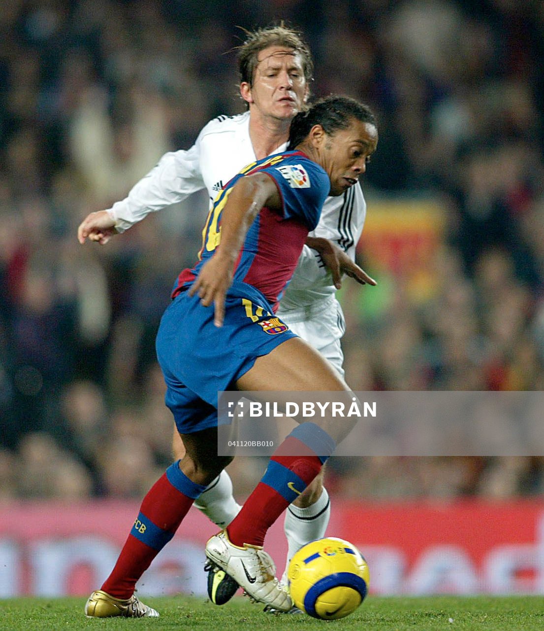 Ronaldinho, Barcelona och SALGADO, Real Madrid