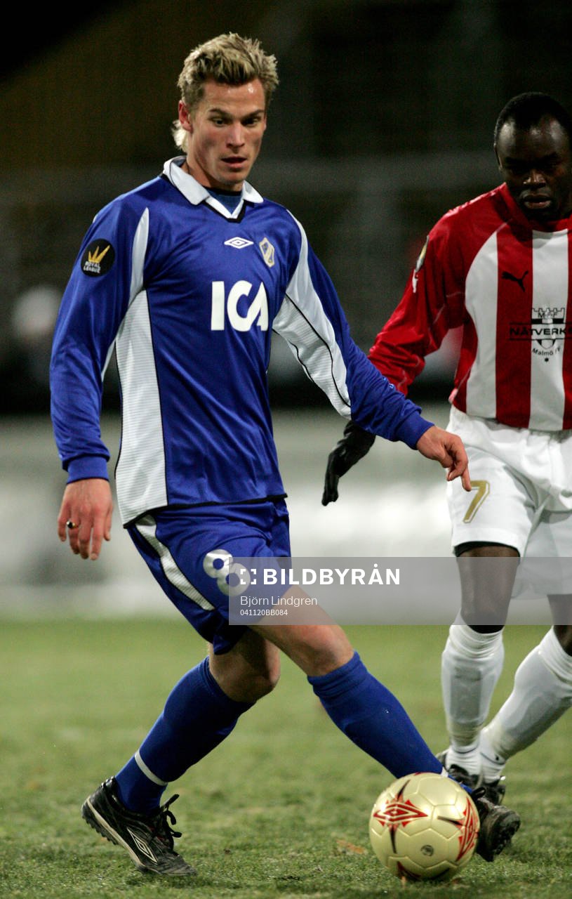 Markus Rosenberg, Halmstad och Joseph Elanga, Malmö