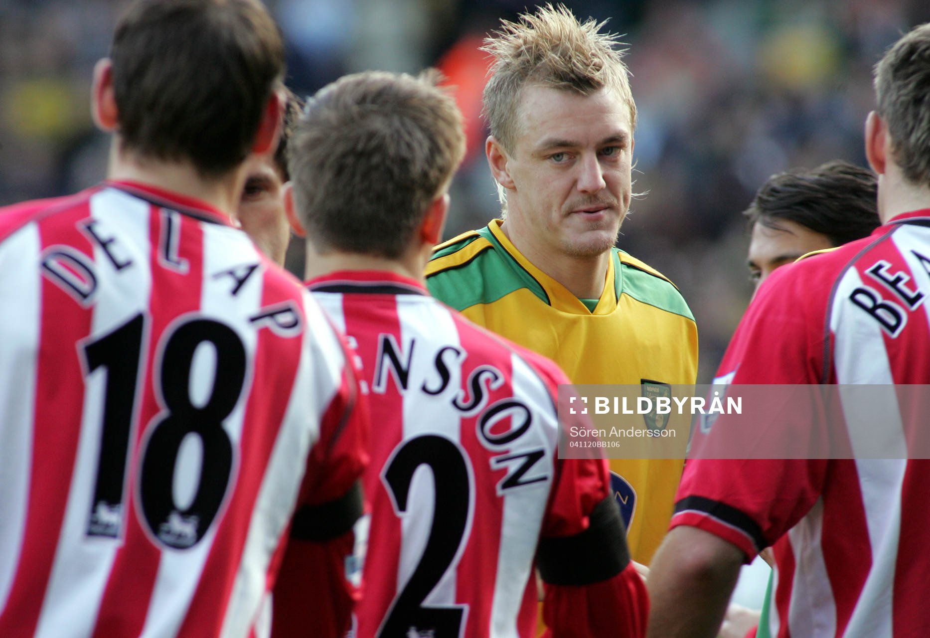 Mathias Svensson, Norwich och Anders Svensson, Southamton