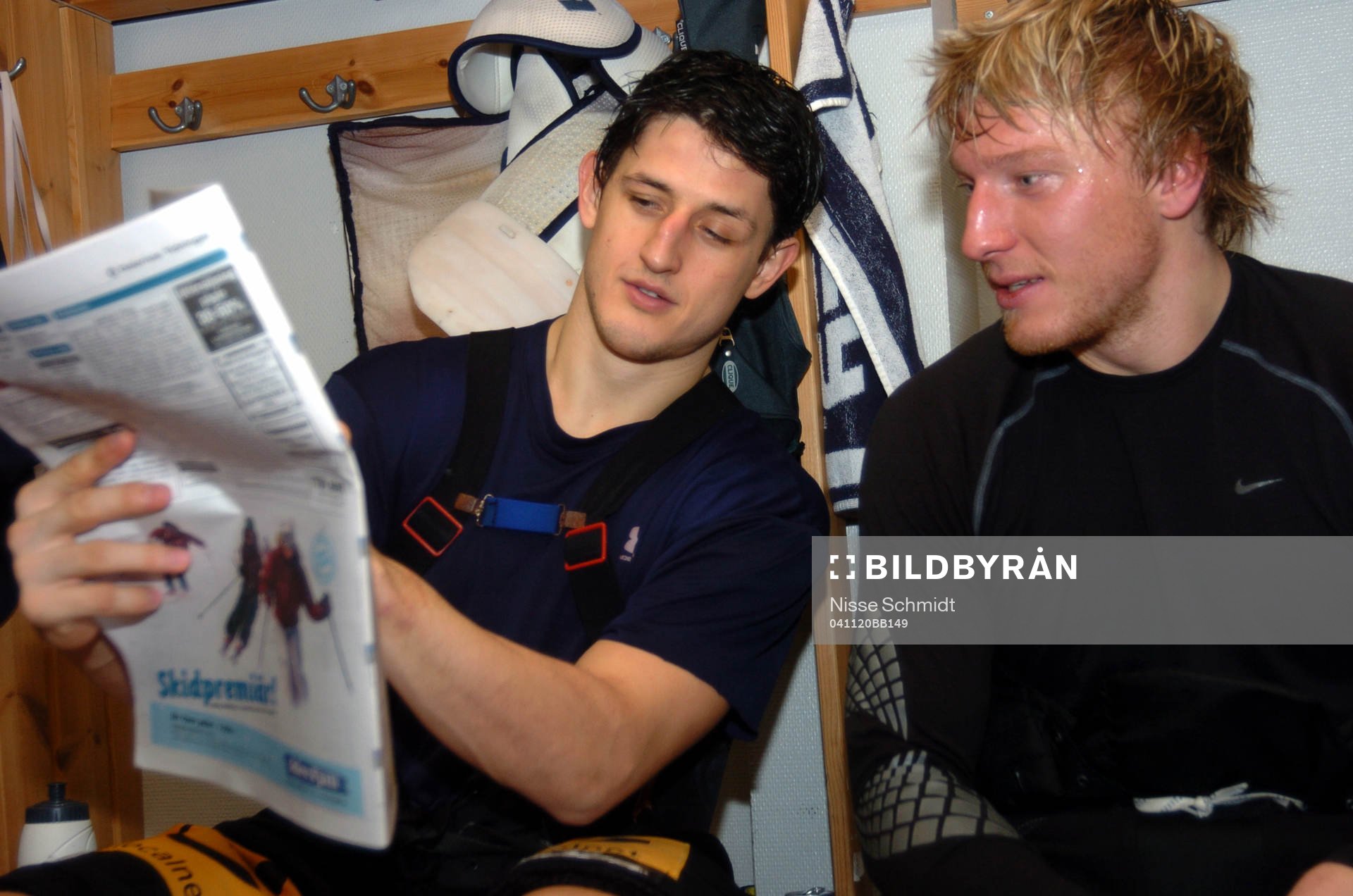 Shawn Horcoff och Marian Hossa, Mora