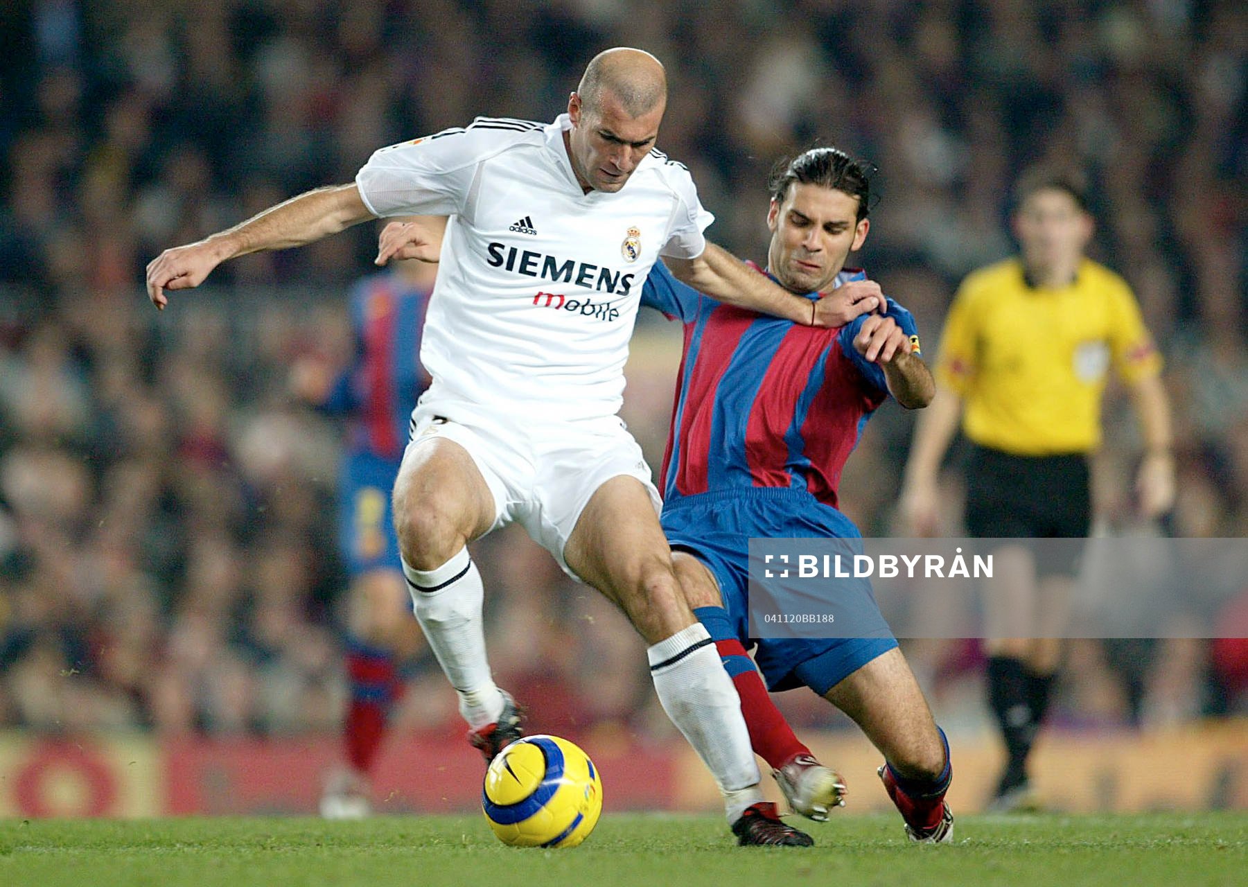 Rafael MARQUEZ, Barcelona och Zinedine ZIDANE, Real Madrid