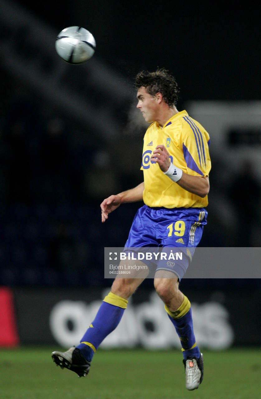 Fotboll, dansk, SAS-ligan, Johan Elmander, Bröndby