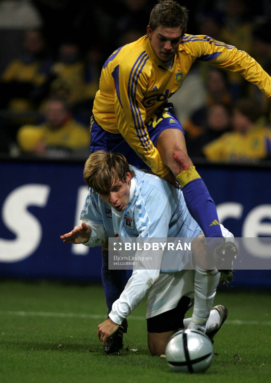 Daniel Agger, Bröndby klättrar över Tobias Grahn, AGF