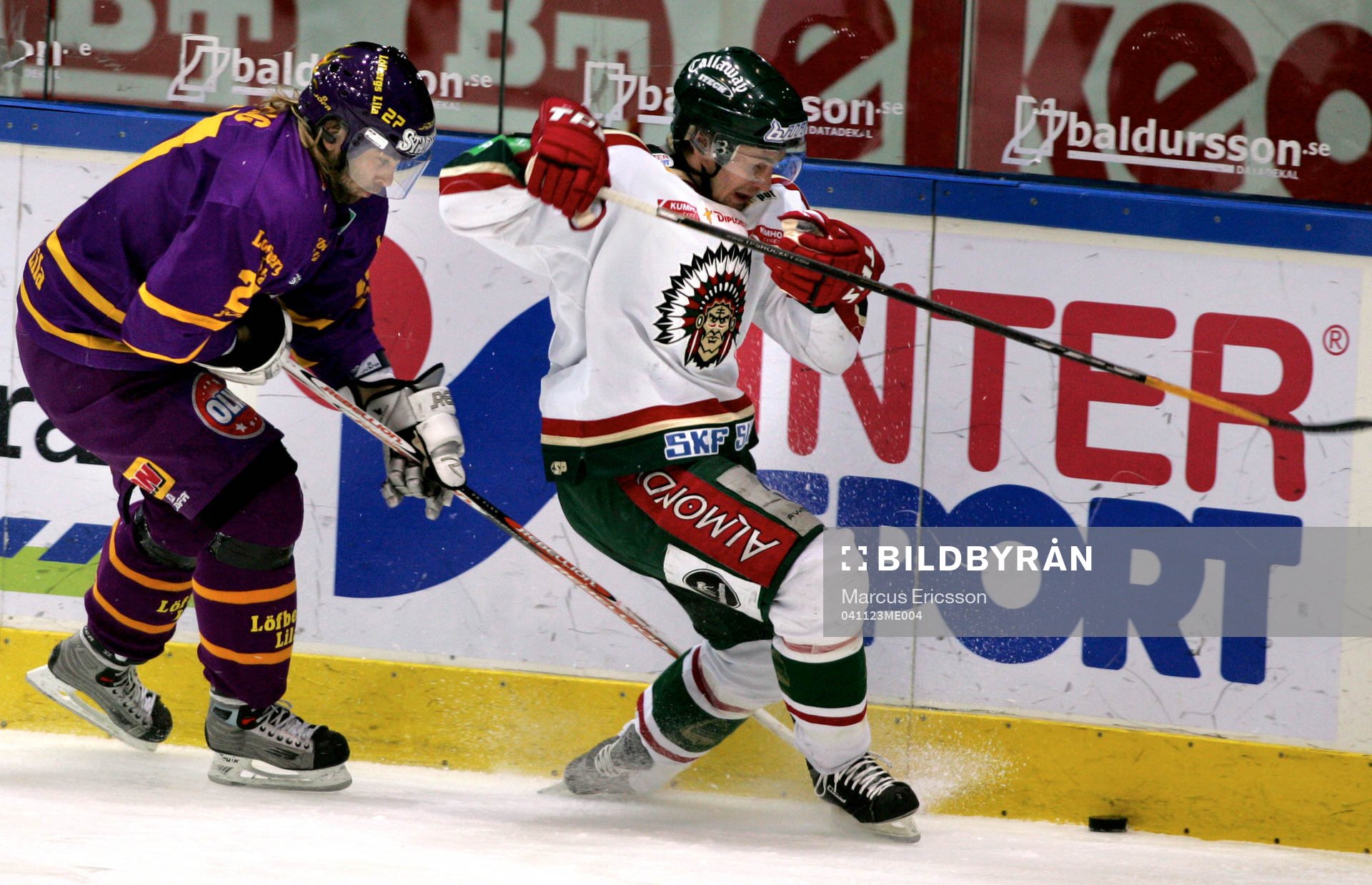 Fredrik Eriksson, Färjestad och Antti-jussi Niemi,