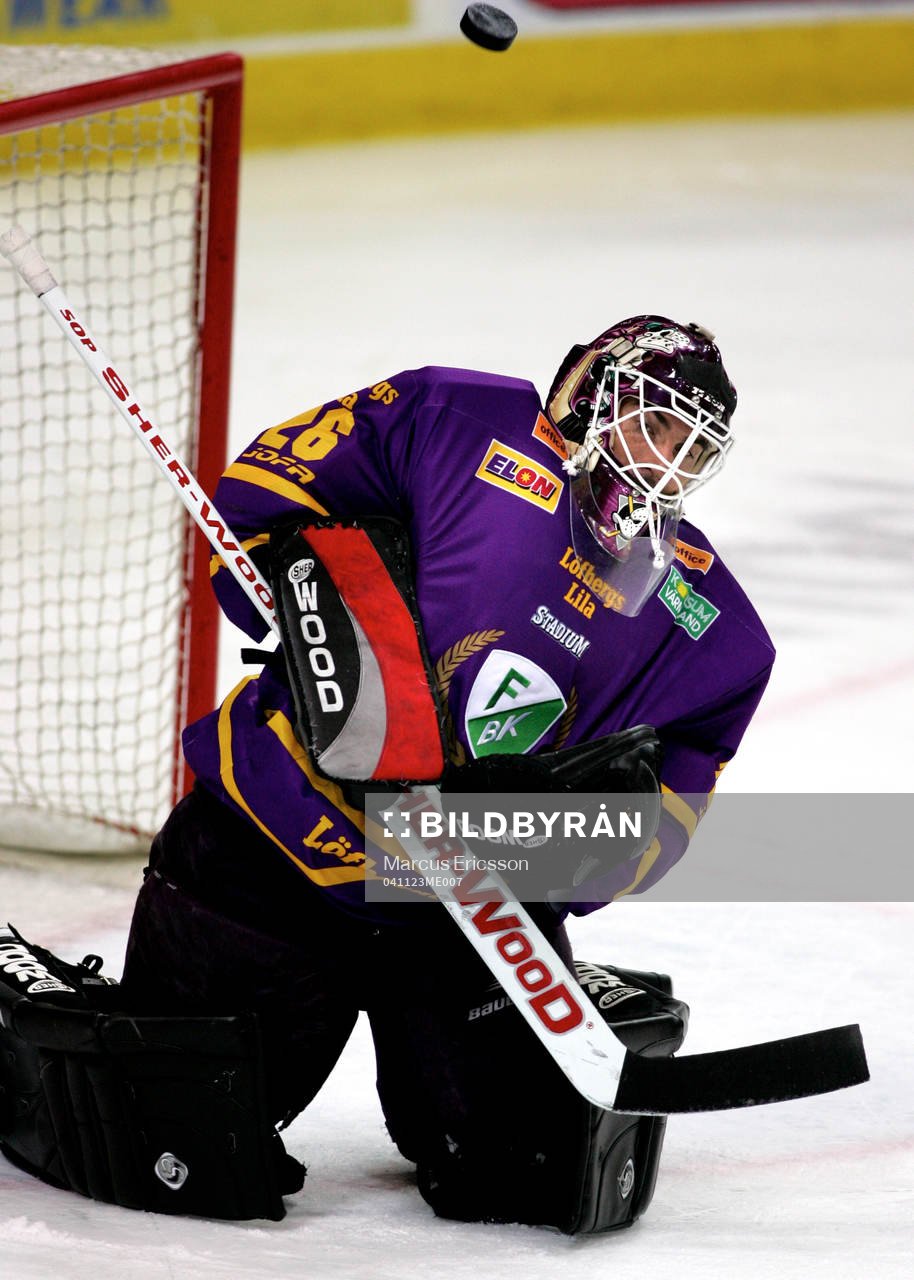 Martin Gerber, målvakt Färjestad
