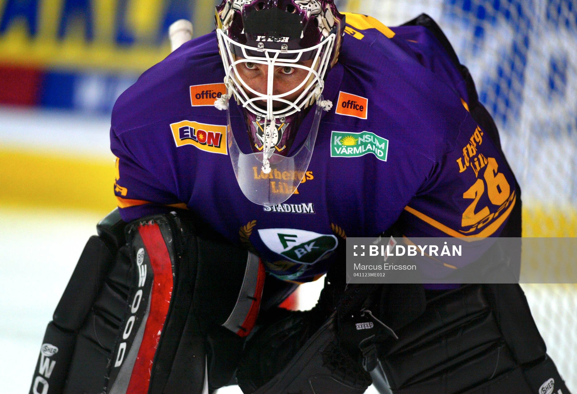 Martin Gerber, målvakt Färjestad