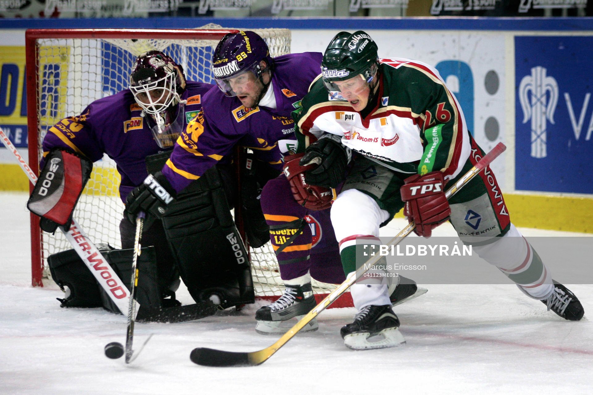 Samuel Påhlsson, Frölunda och Mike Comrie, Färjestad