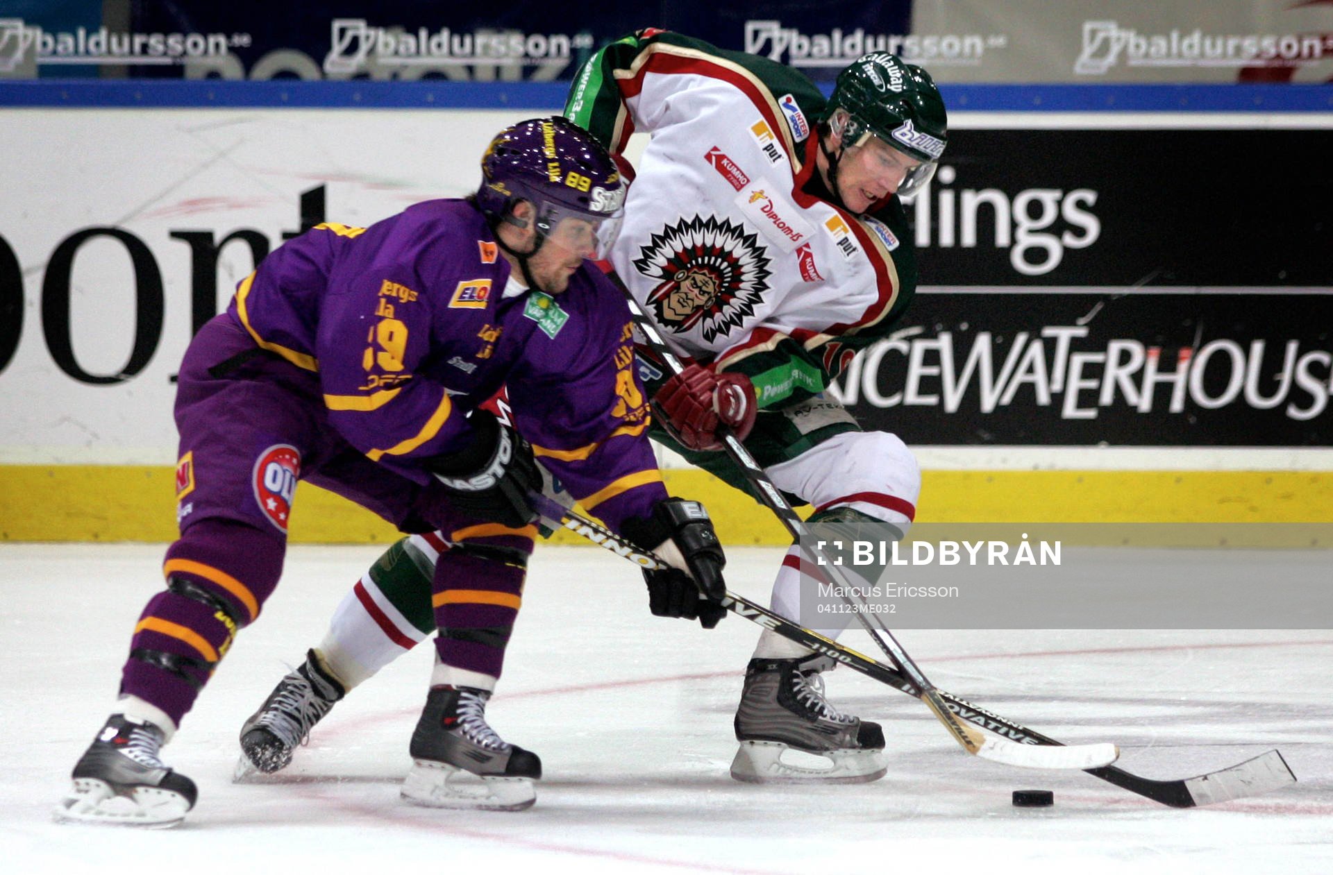 Jari Tolsa, Frölunda och Mike Comrie, Färjestad