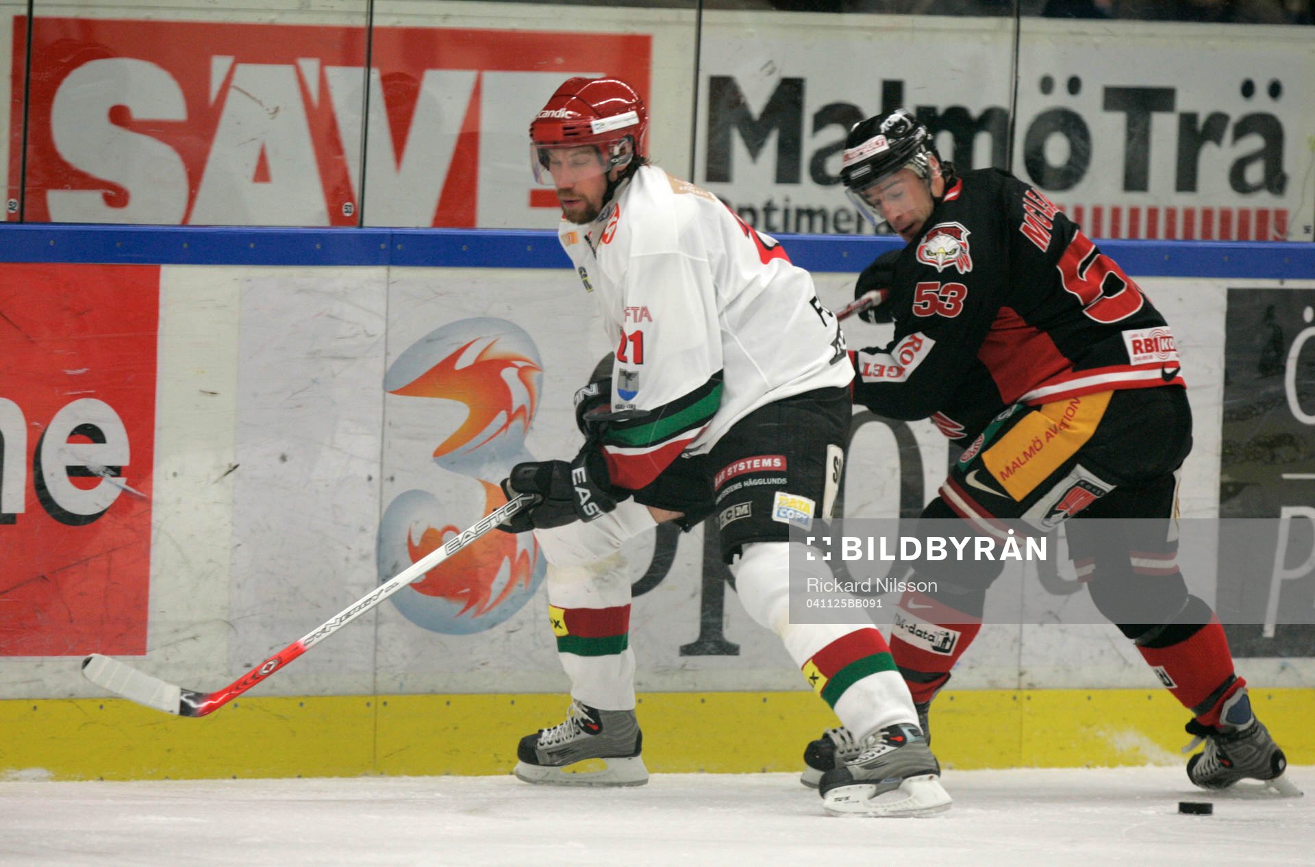 Peter Forsberg, Modo och Brett Mclean, Malmö