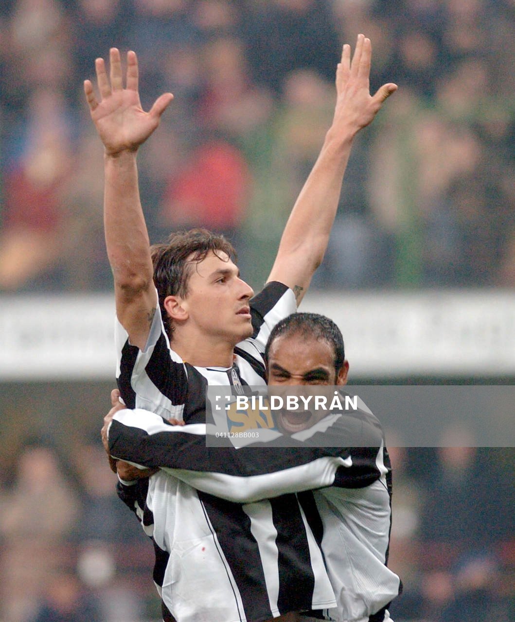 Zlatan Ibrahimovic, jubel