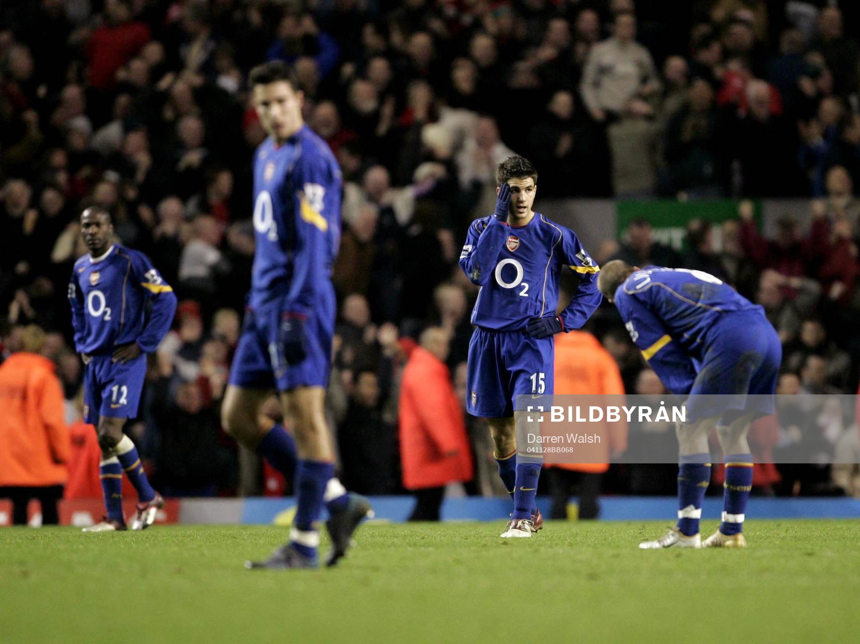 Francesc Fabregas, Lauren och Fredrik Ljungberg, depp