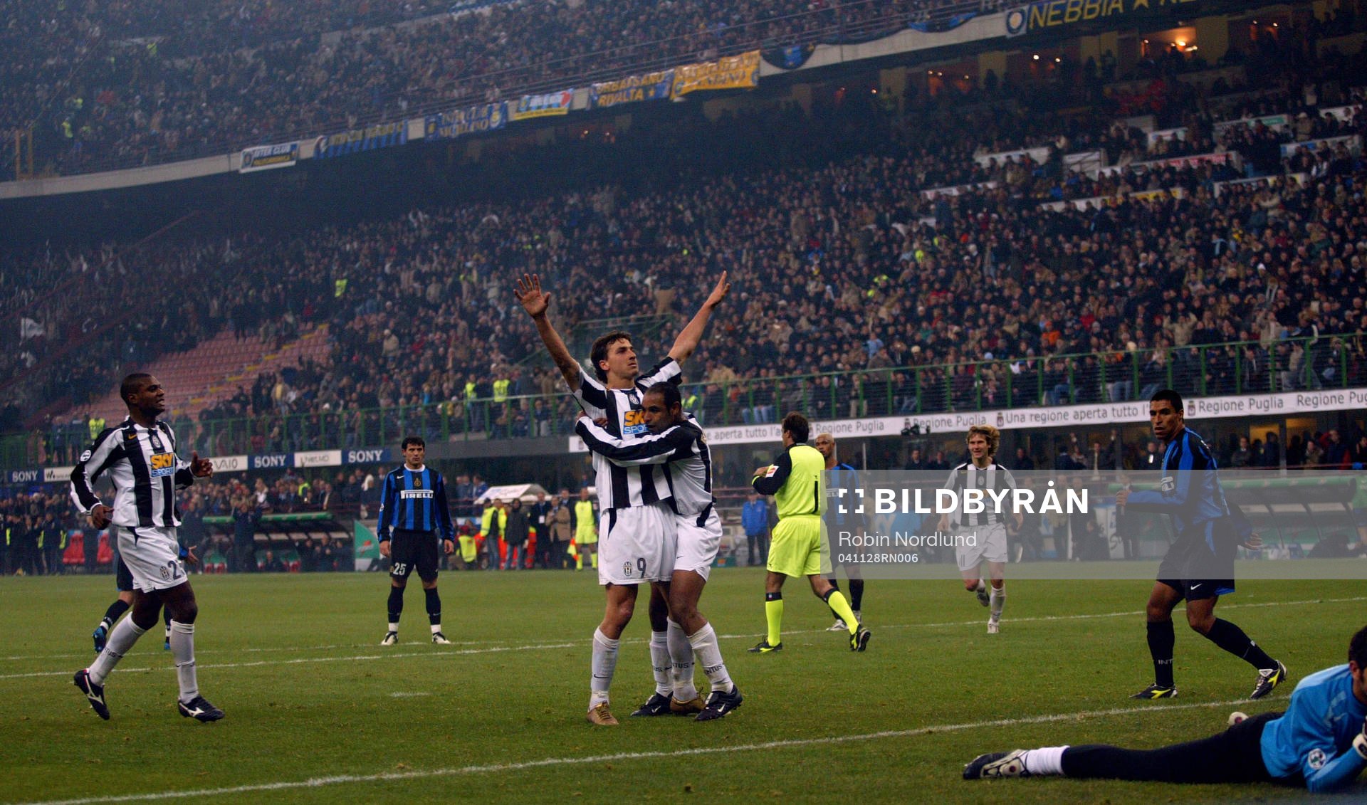 Zlatan Ibrahimovic, Juventus. (jubel)