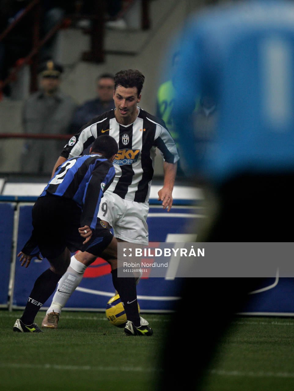 Zlatan Ibrahimovic, Juventus och Ivan Ramiro Toldo, Inter