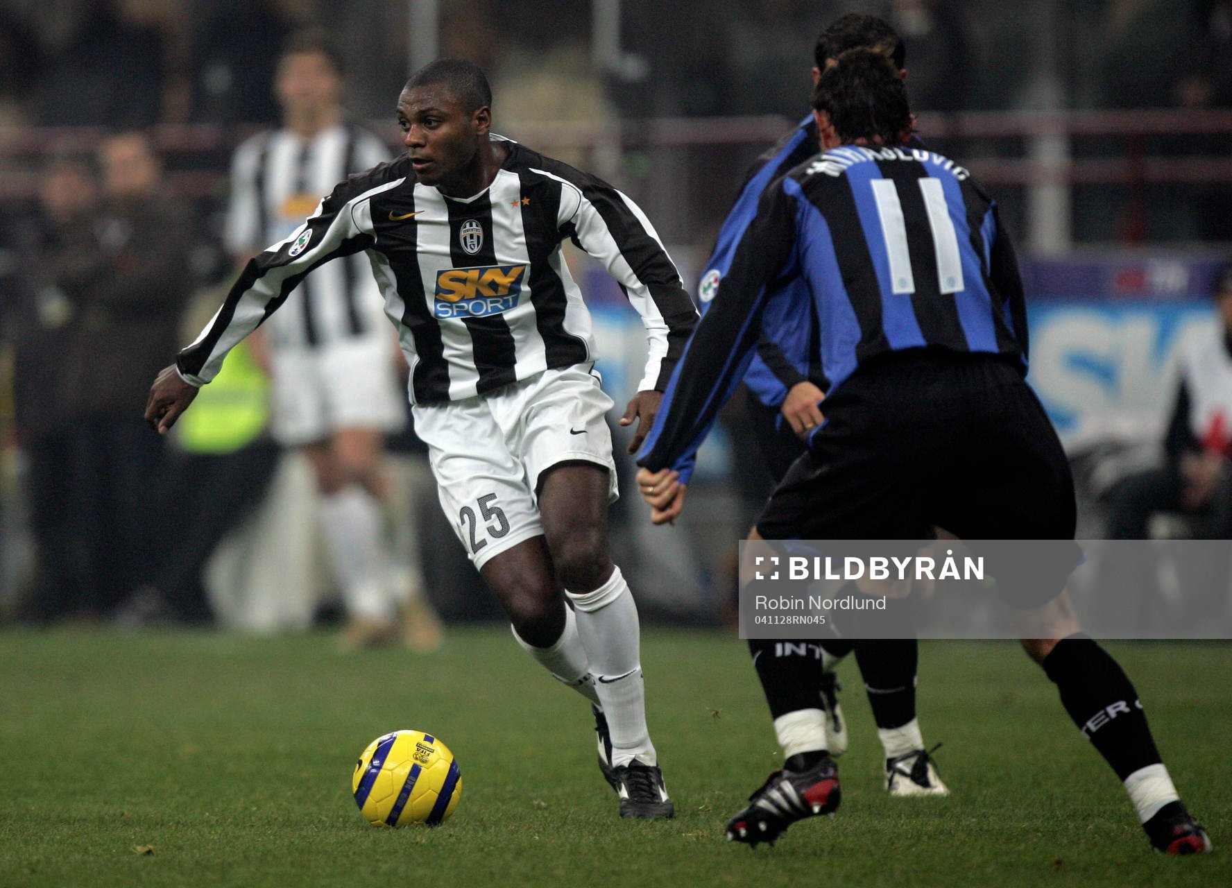 Marcelo Zalayeta, Juventus och Sinisa Mihajlovic, Inter