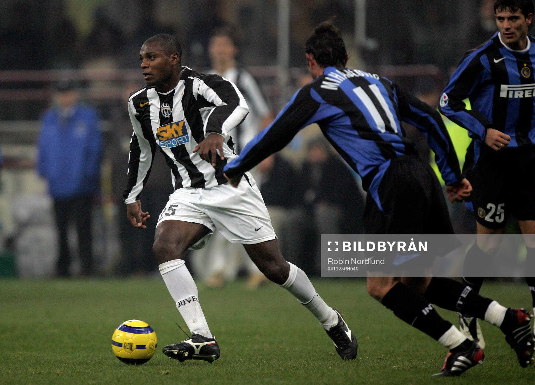 Marcelo Zalayeta, Juventus och Sinisa Mihajlovic, Inter