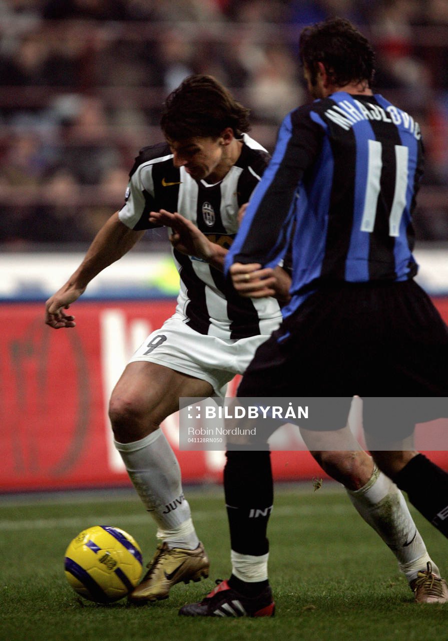 Zlatan Ibrahimovic, Juventus och Sinisa Mihajlovic, Inter