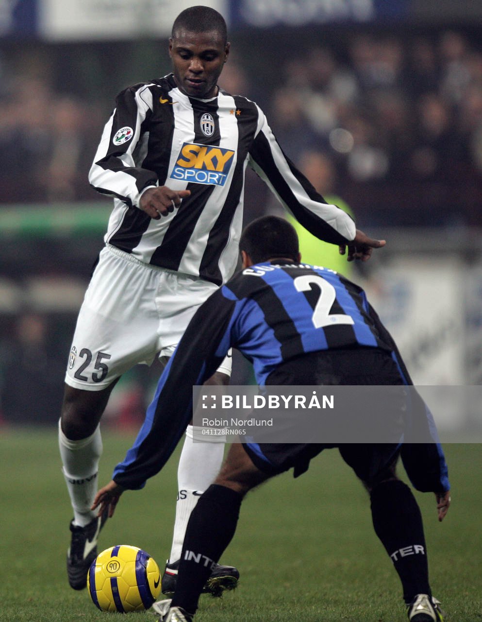 Marcelo Zalayeta, Juventus mot Ivan Ramiro Cordoba, Inter