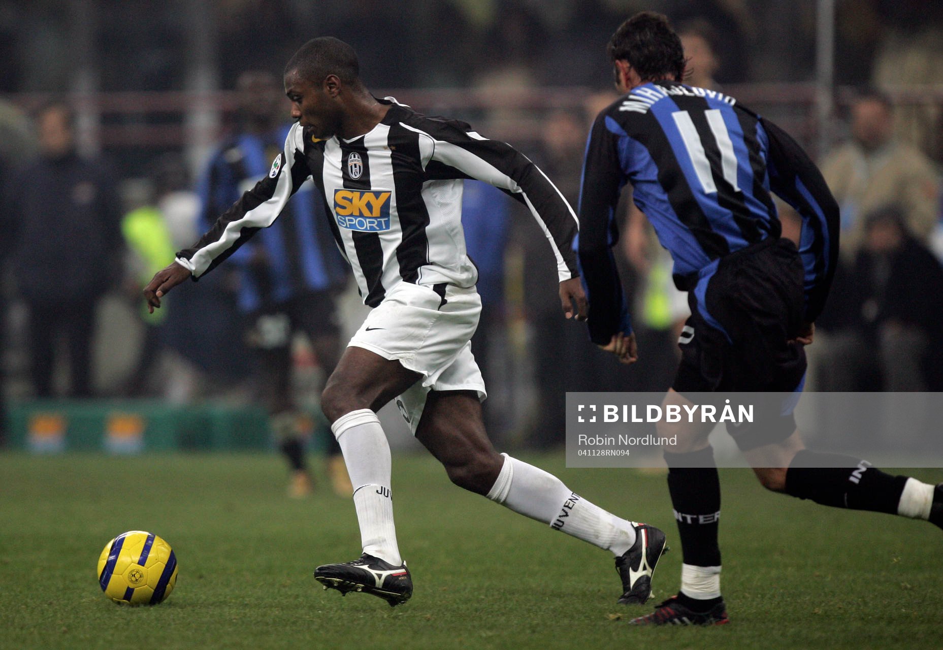 Marcelo Zalayeta, Juventus och Sinisa Mihajlovic, Inter