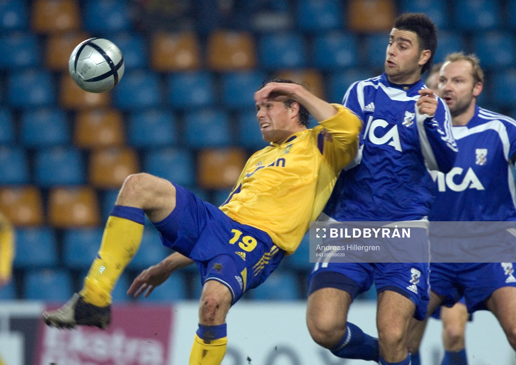 Johan Elmander och George Mourad