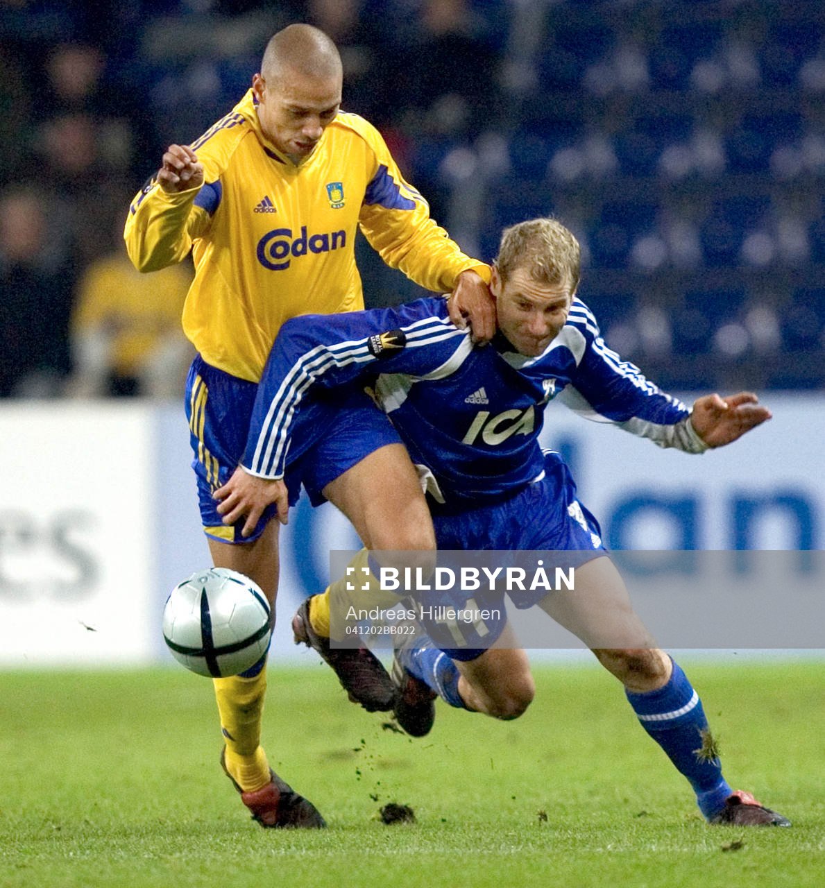 0-1 Sebastian Svärd och Johan Henriksson