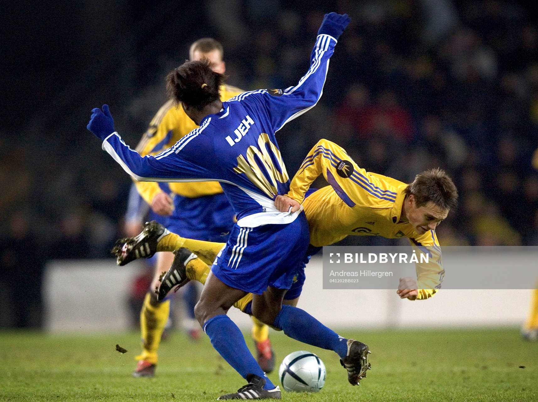 Peter Ijeh och Thomas Hansen