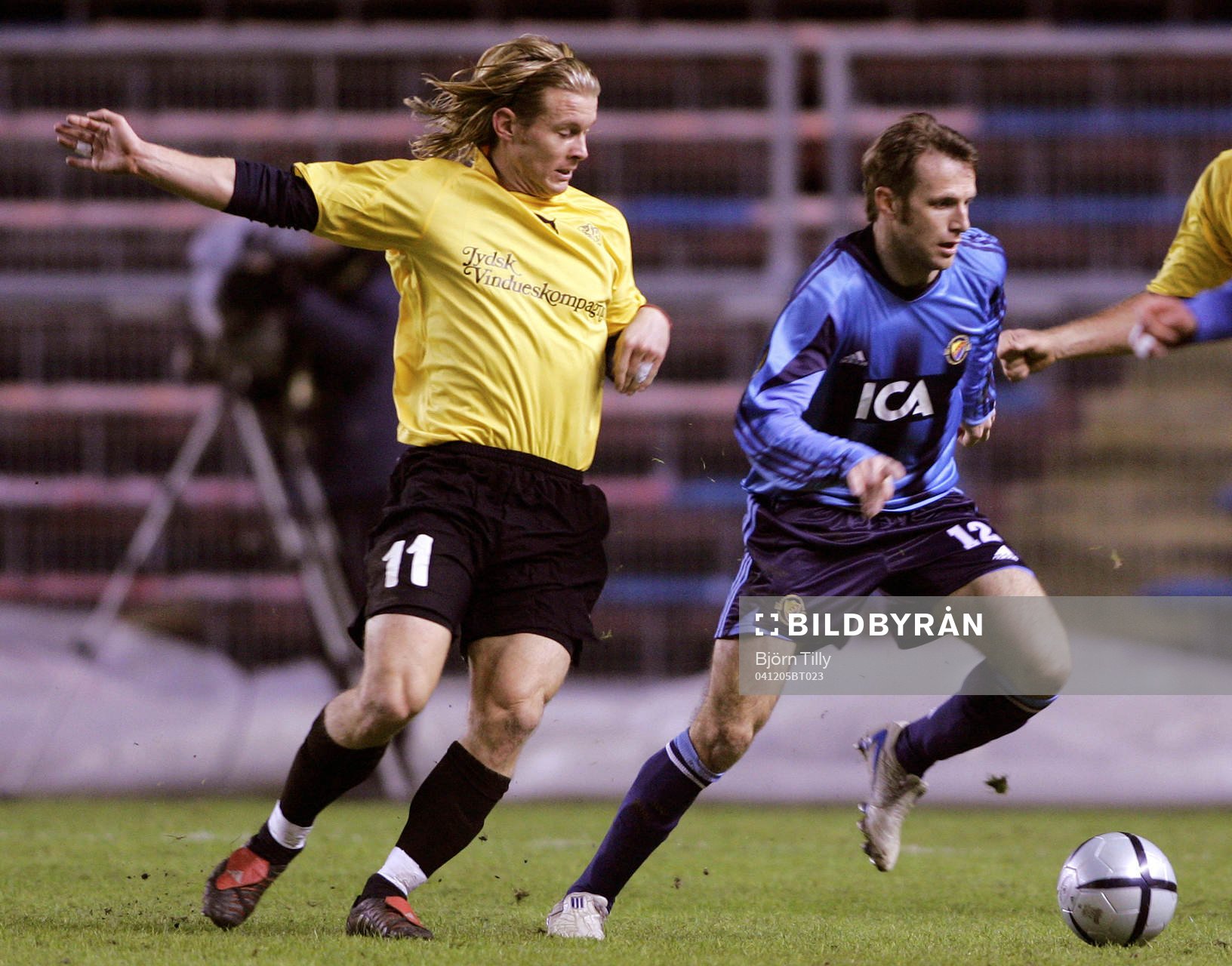  Fredrik Berglund, Esbjerg och Markus Karlsson, Djurgården.