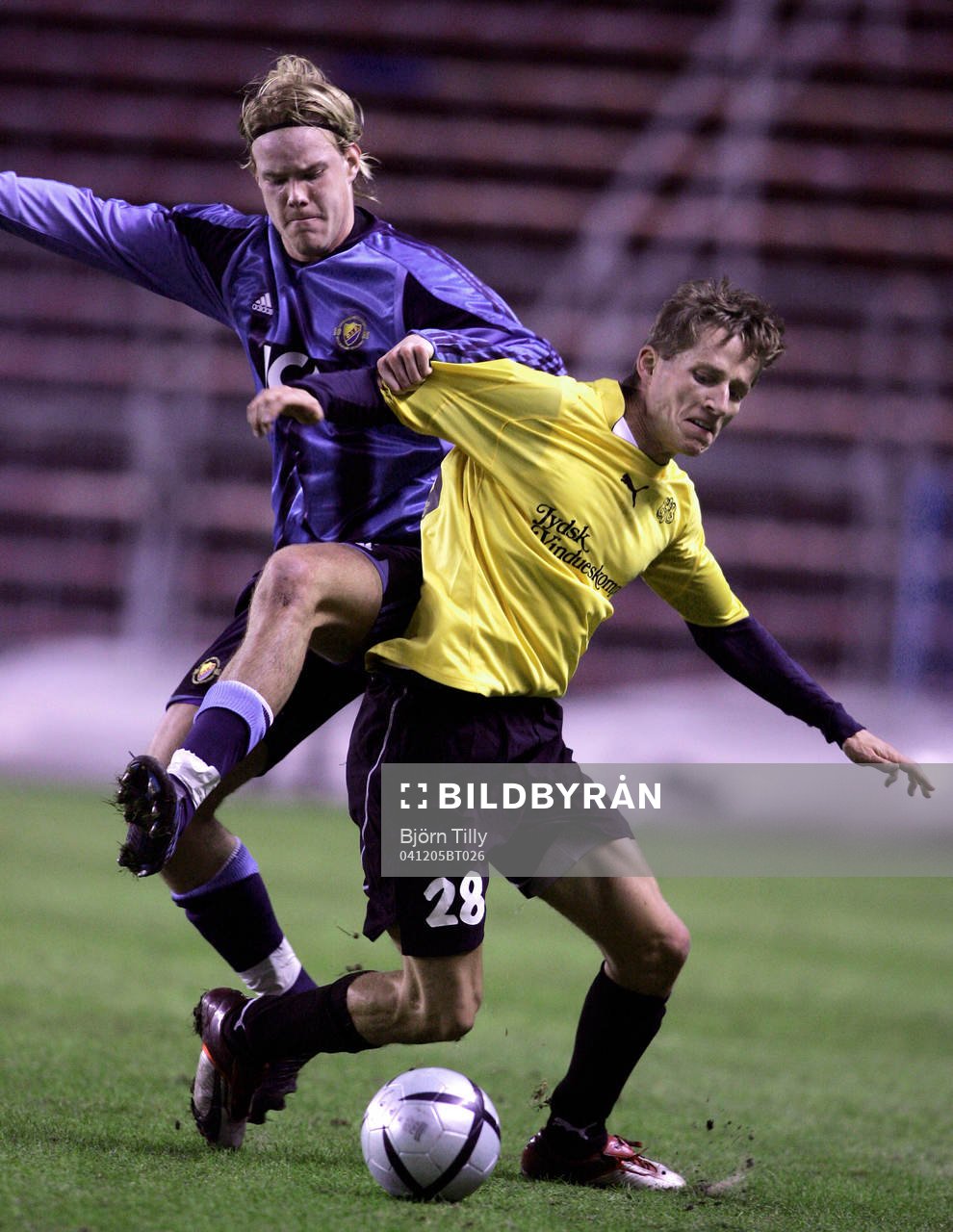  Fredrik Stenman, Djurgården och Sören Barslund, Esbjerg.