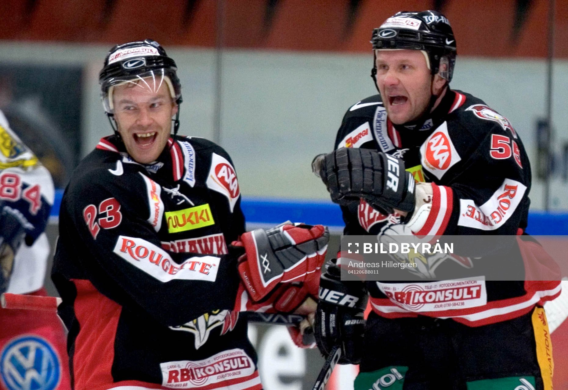 Peter Andersson och Mikael Wahlberg, Malmö (Jubel)
